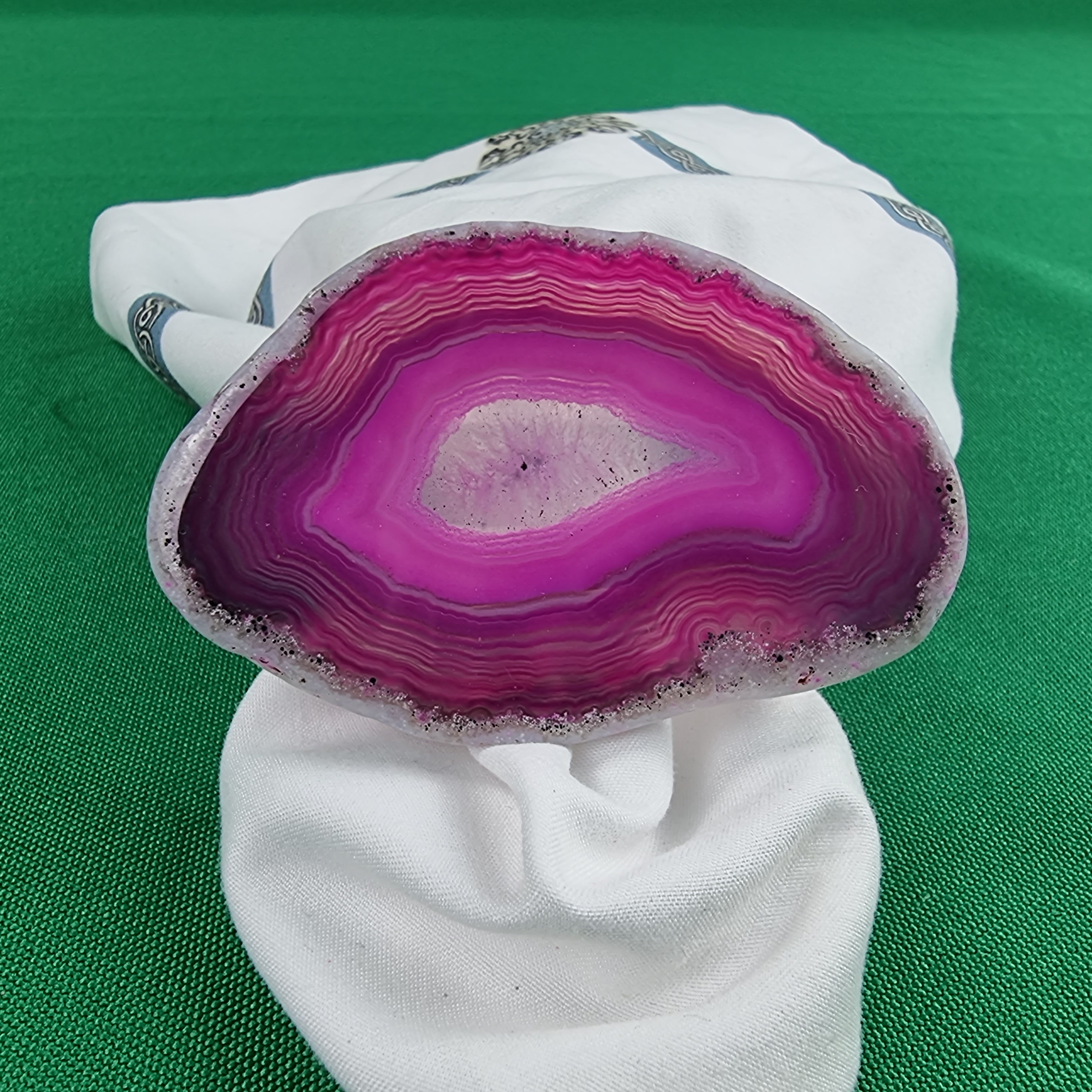Agate Napkin Rings WITHOUT Plating | Kit of 10 Units, Size 7 to 9 cm | BR Crystals Handmade Item
