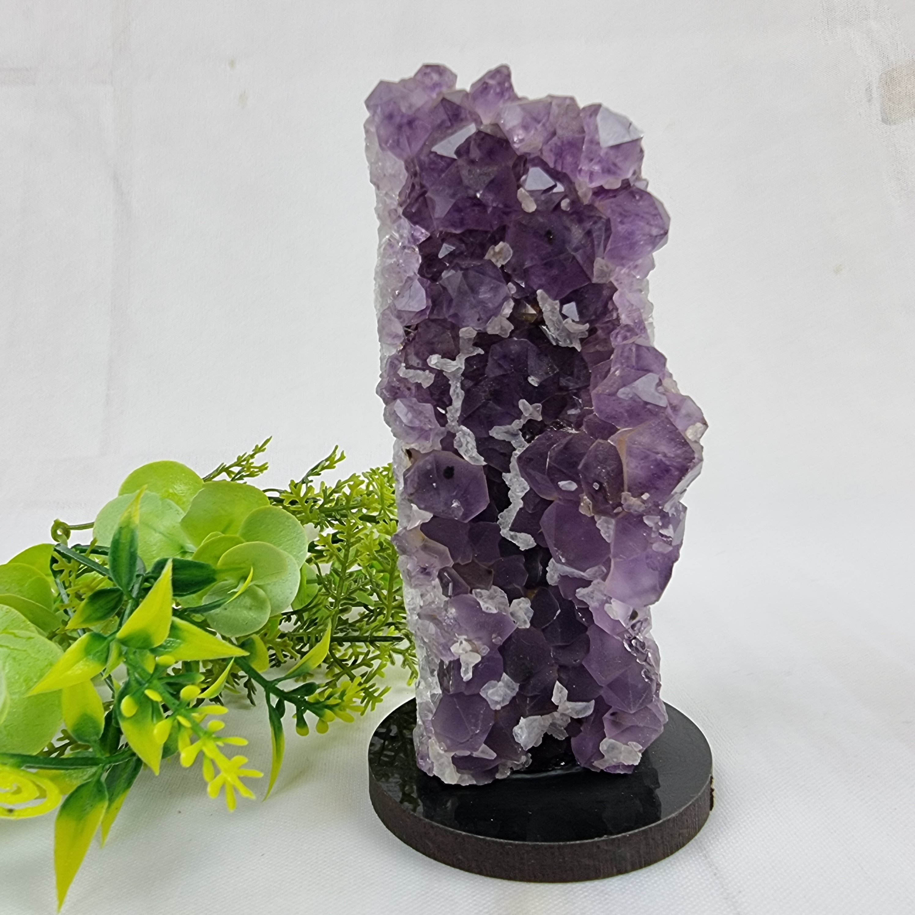 Small Amethyst Druse with 15 cm height | 1 Piece, 0.200 kg | Energy, Beauty, and Sophistication