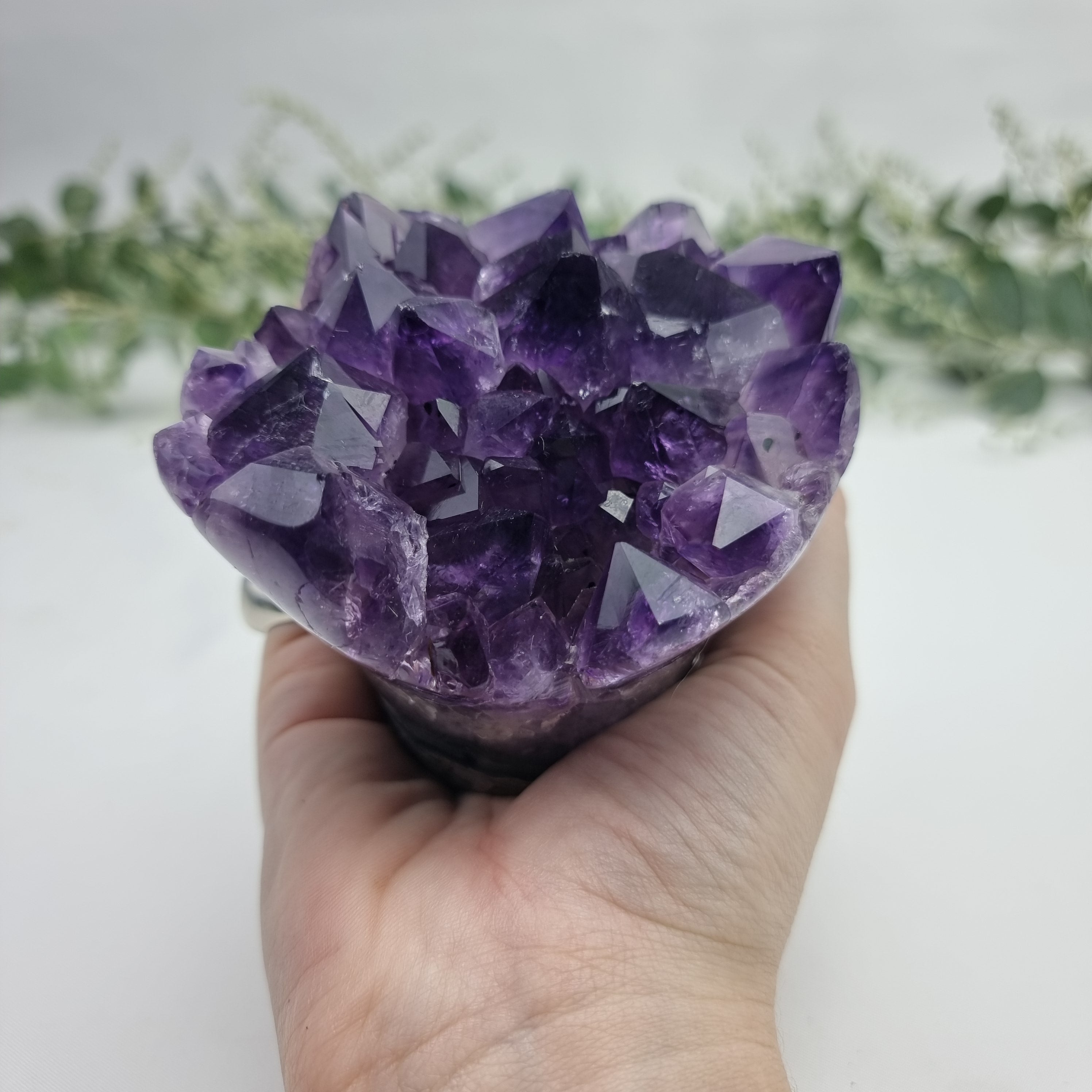 Natural Amethyst Flower | 1.50 Kgs, 12 cm Height | Energy, Beauty, and Sophistication