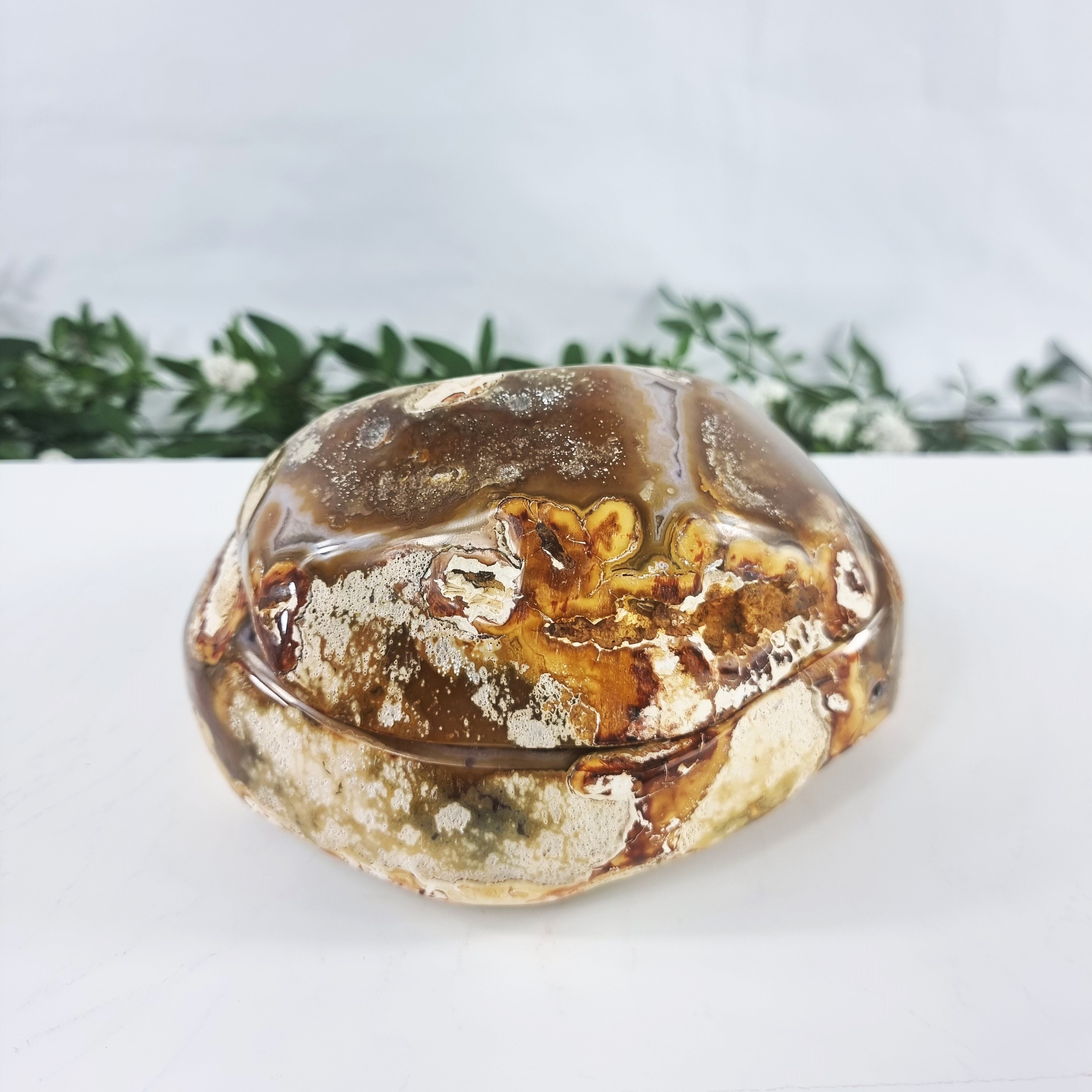 Agate Geode "Jewelry Box", Best Quality, 5.70 lbs & 4.33" Tall #by Brcrystals