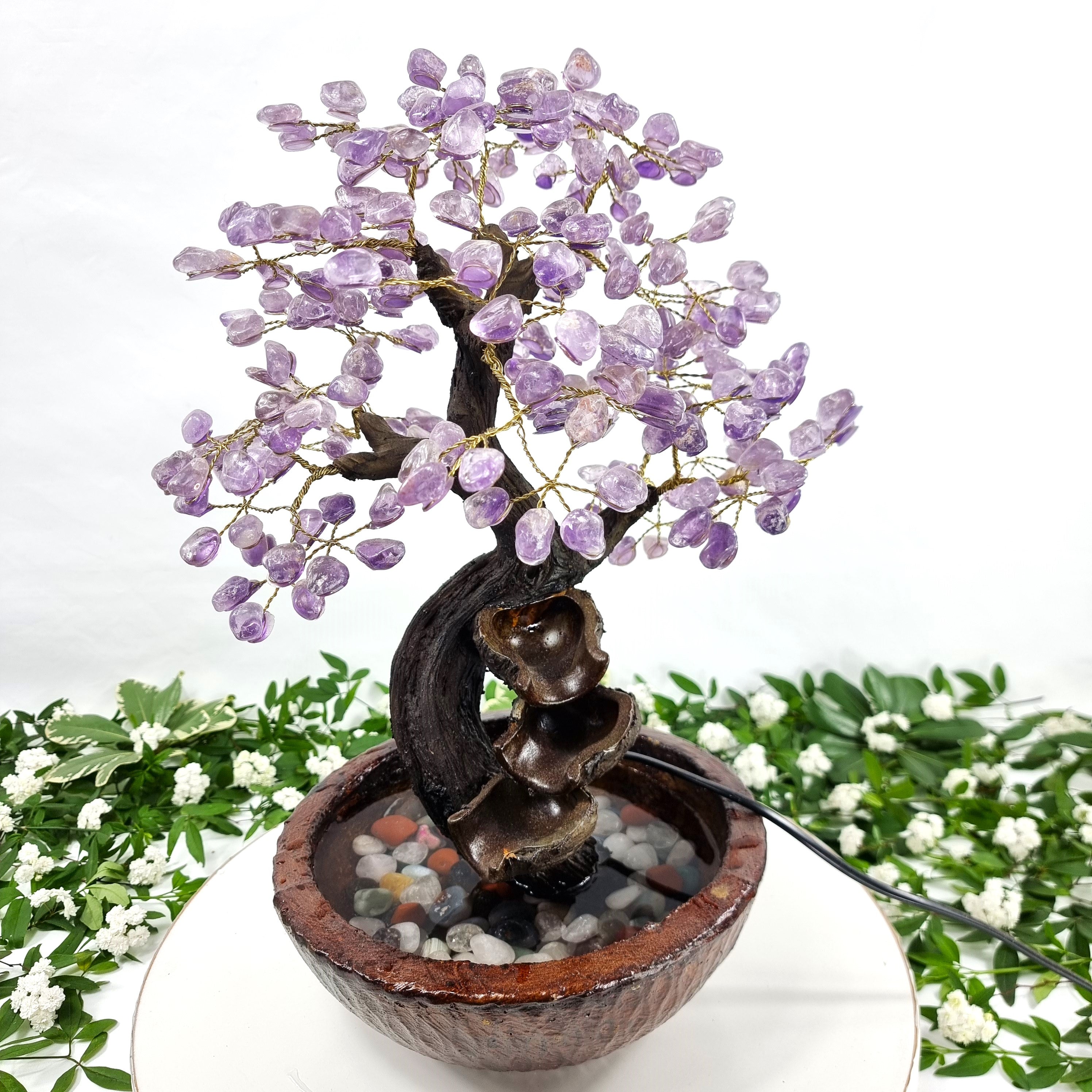 Fountain Tree with 7 Chakras Stones with 20,7" and 6,60 lbs