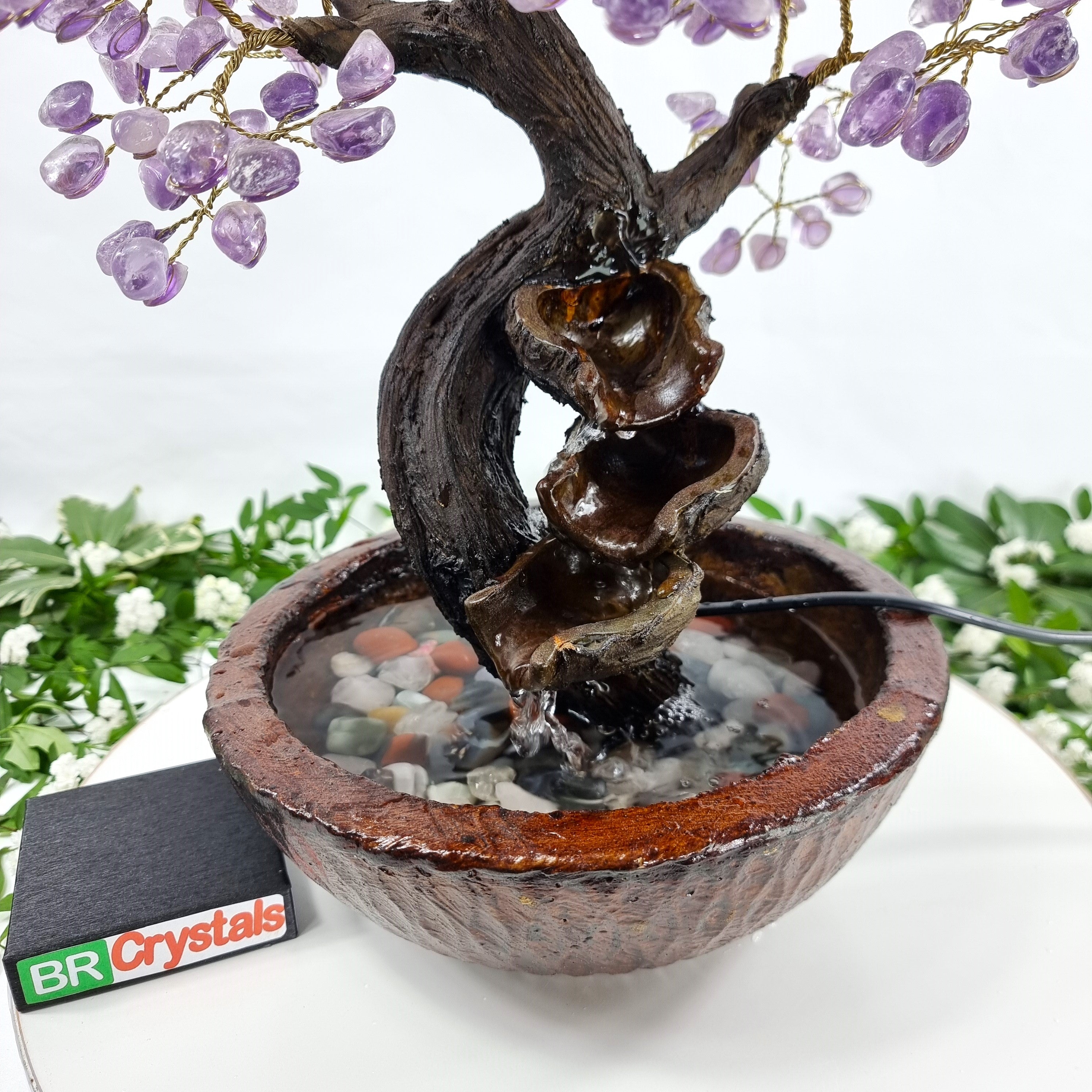 Fountain Tree with 7 Chakras Stones with 20,7" and 6,60 lbs