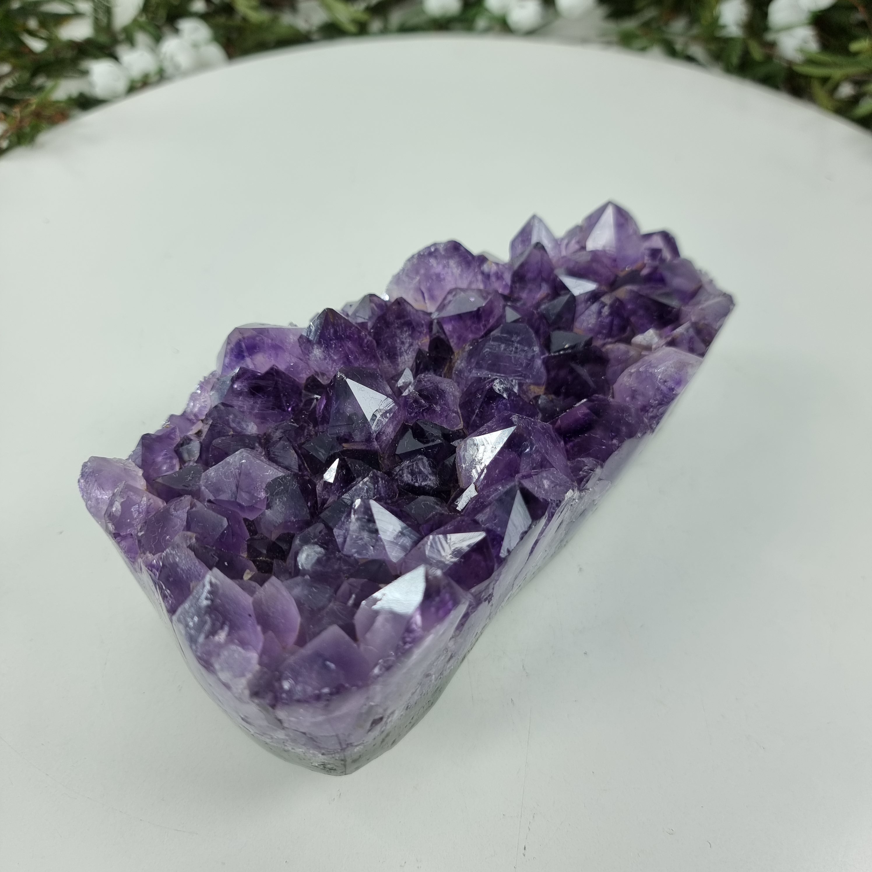 Druzy Amethyst with Violet Crystals weighing 1.136 Kgs, Energy, Beauty, and Sophistication