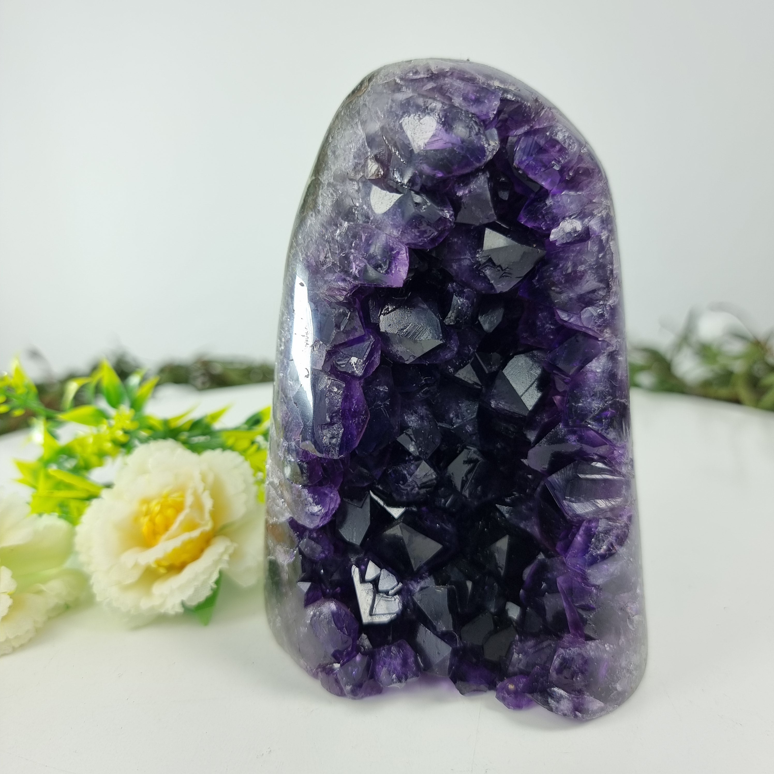 Amethyst Druse with Special Crystals weighing 0.90 kg, Energy, Beauty, and Sophistication