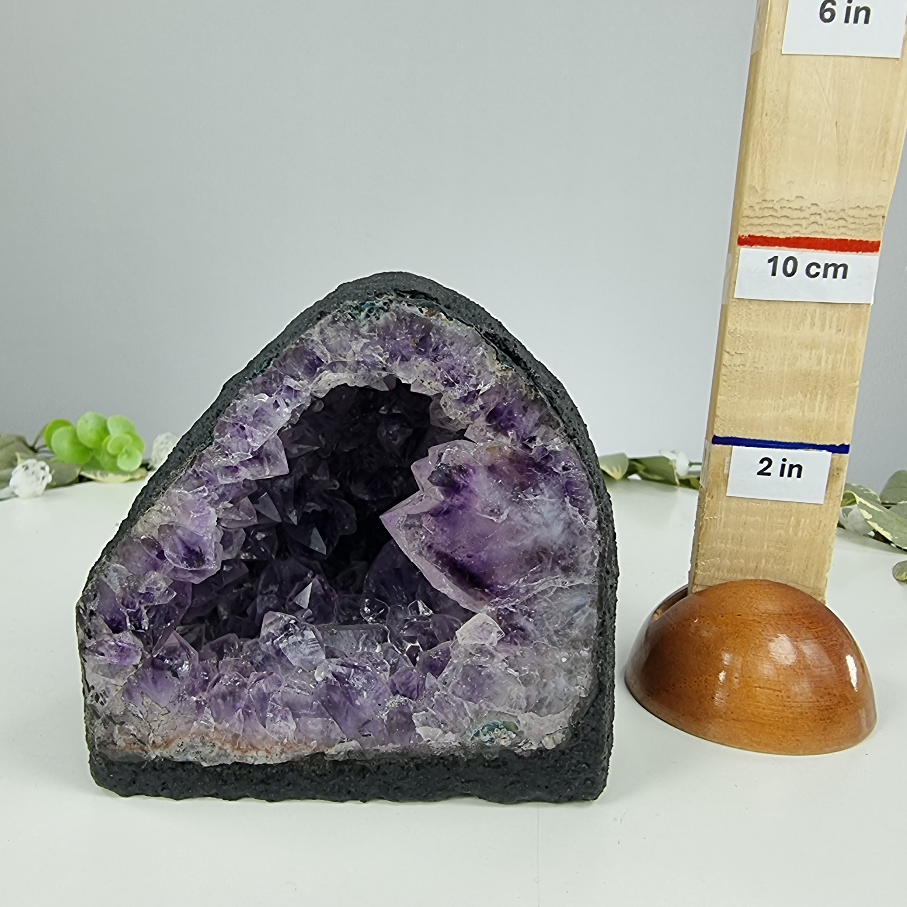 Capilla de Amatista en Bruto Drusa - Geoda de Amatista 1,25 Kgs, Energía, Belleza y Sofisticación