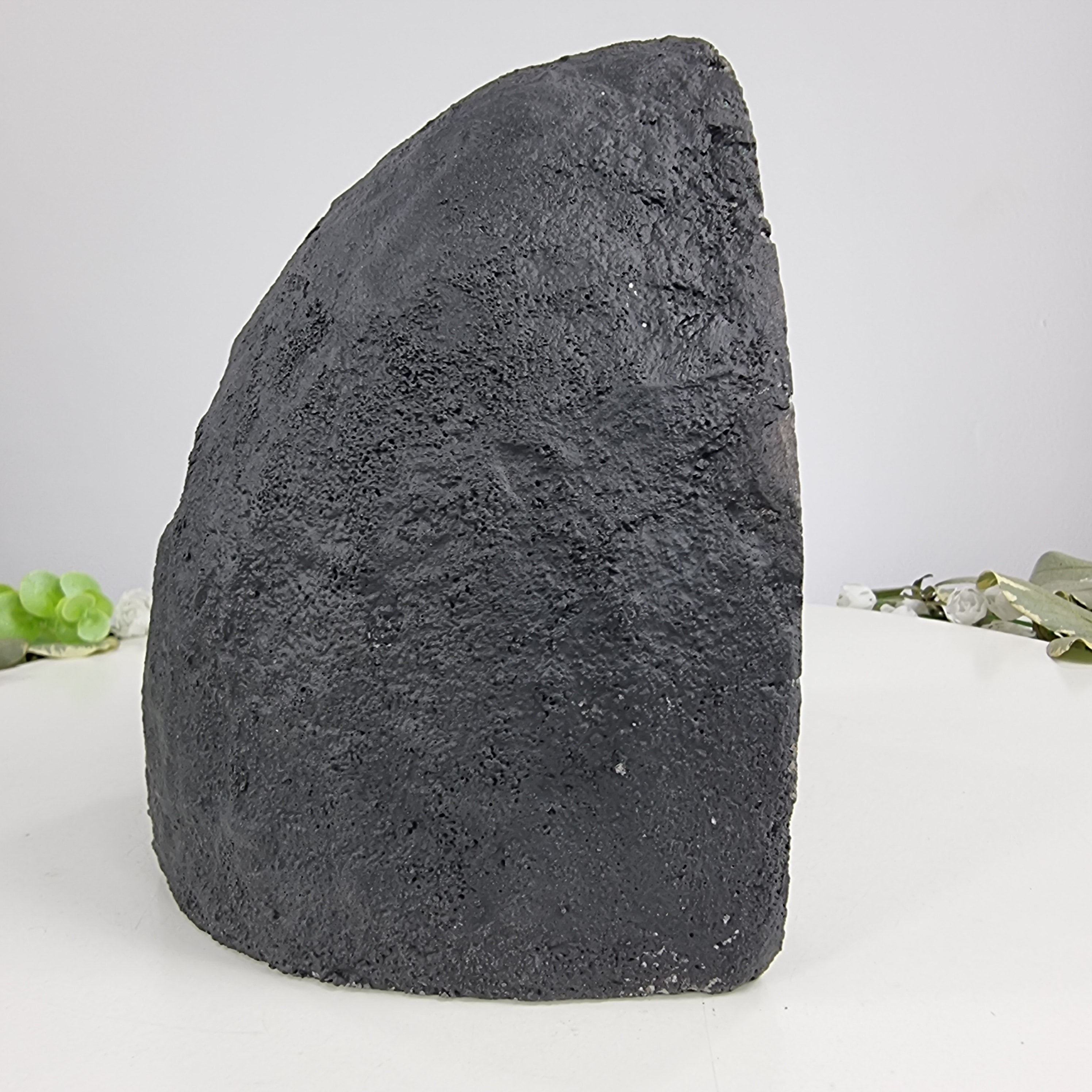 Chapel in Raw Druse Amethyst - Amethyst Geode 2.85 Kgs, Energy, Beauty, and Sophistication