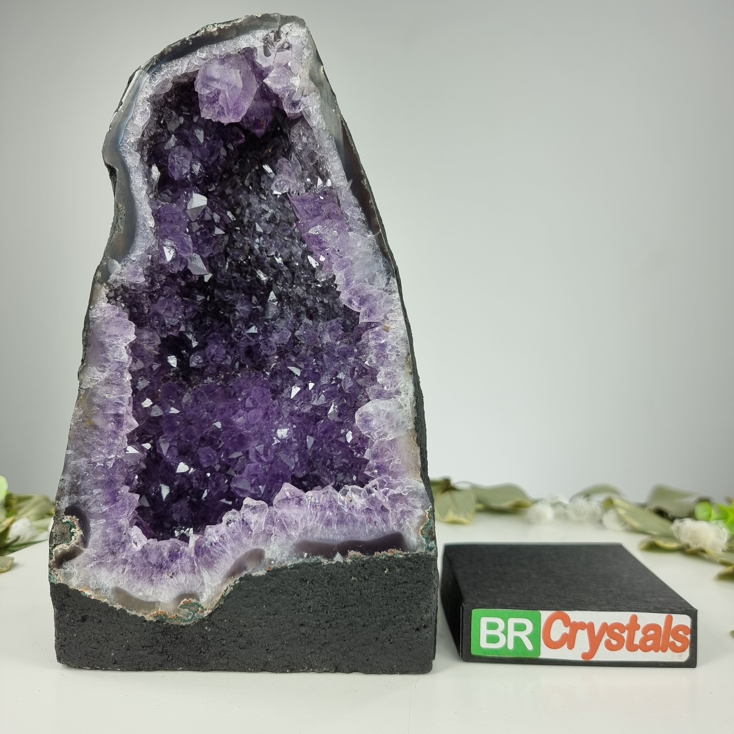 Rough Amethyst Chapel Druse - Amethyst Geode 4.60 Kgs, Energy, Beauty, and Sophistication