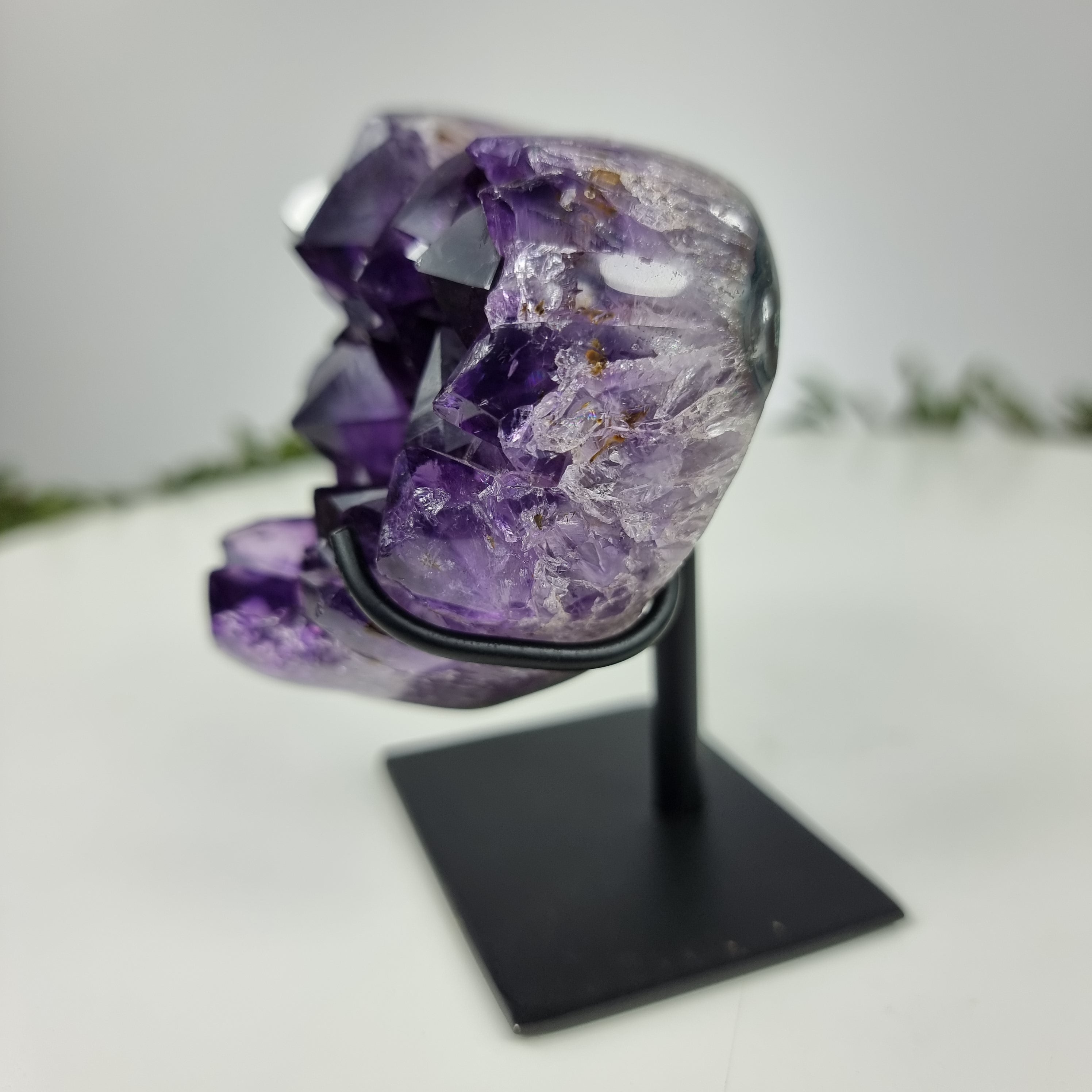 Corazón de Amatista Especial | Peso 0,45 Kgs, Altura 11 cm | Energía, Belleza y Sofisticación