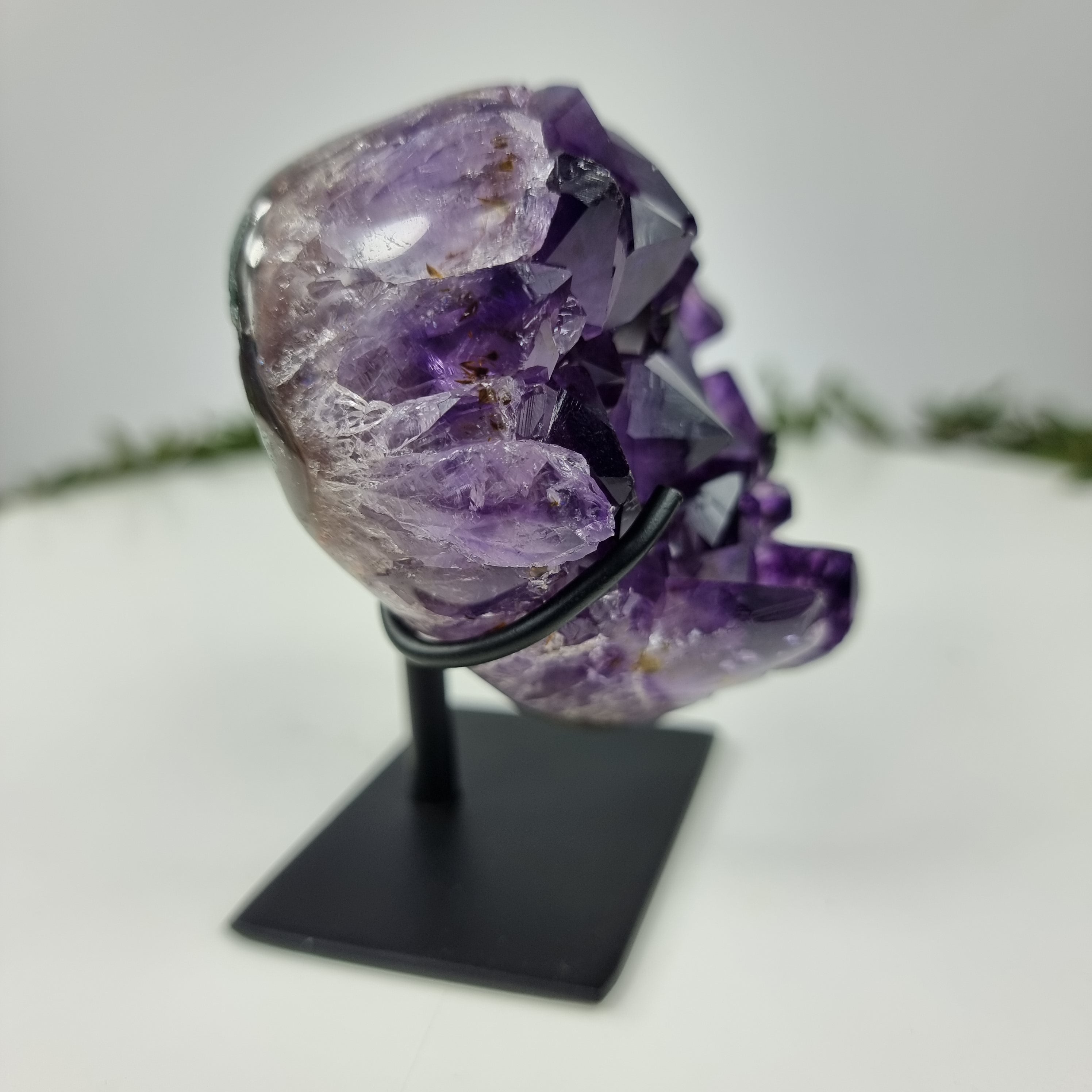 Corazón de Amatista Especial | Peso 0,45 Kgs, Altura 11 cm | Energía, Belleza y Sofisticación
