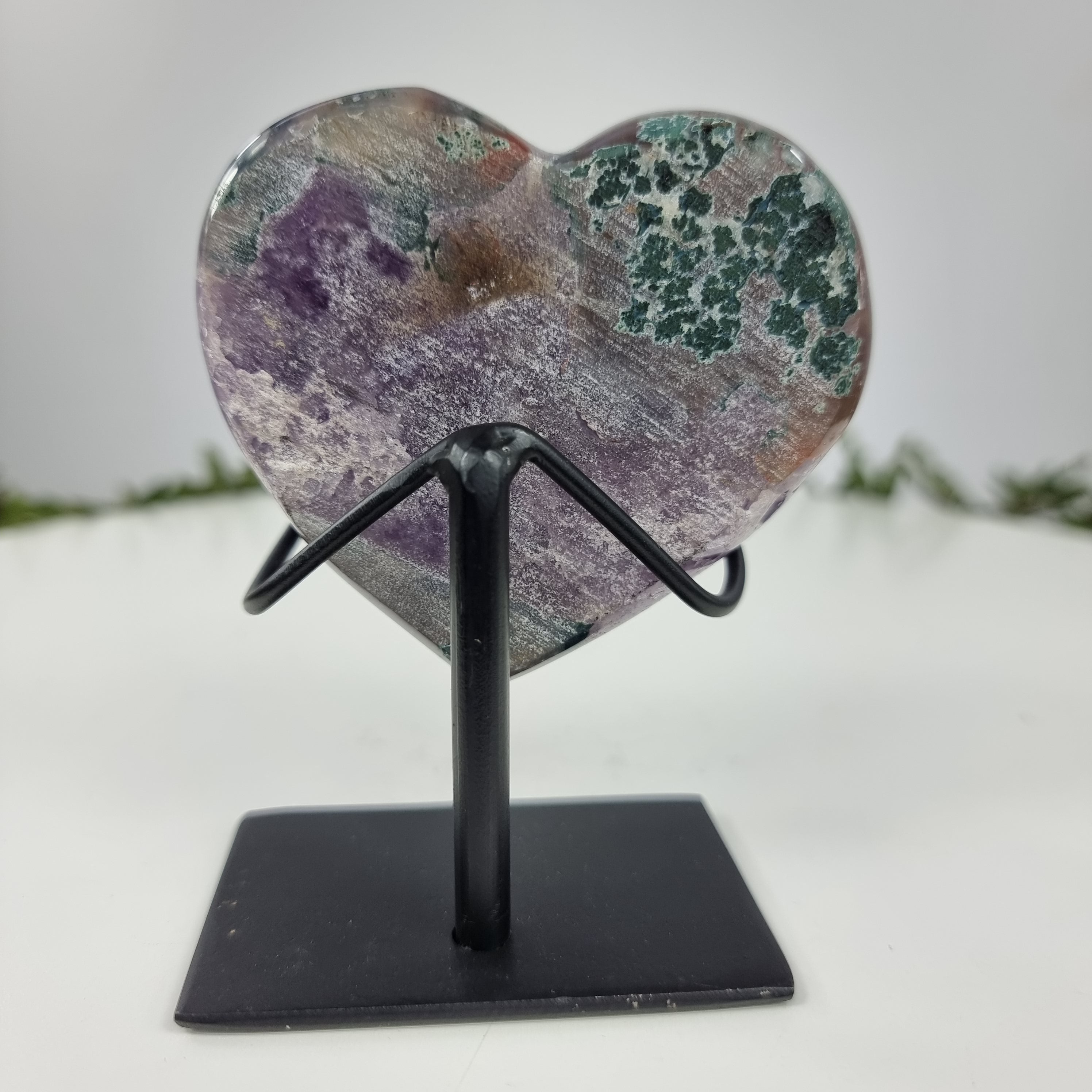 Corazón de Amatista Especial | Peso 0,45 Kgs, Altura 11 cm | Energía, Belleza y Sofisticación