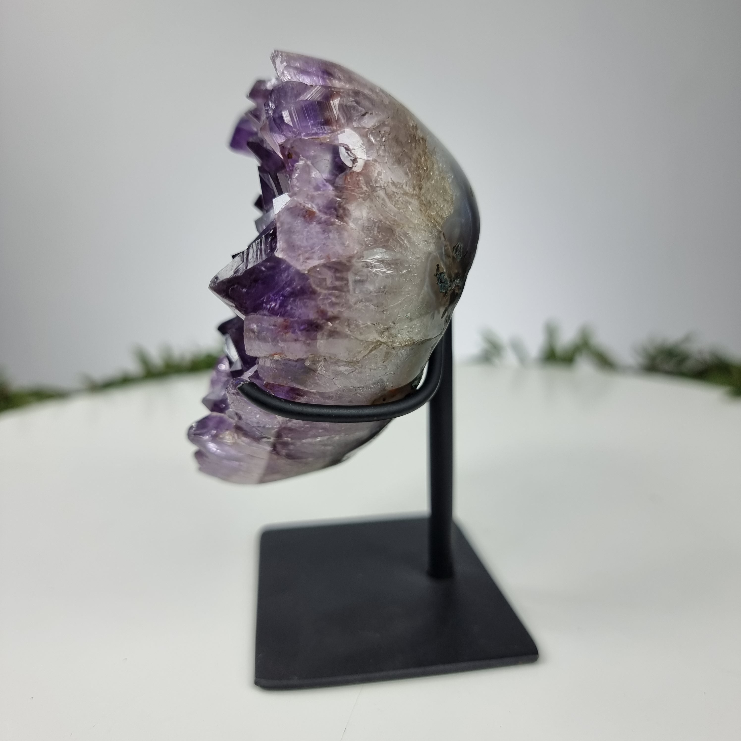 Corazón de Amatista Especial | Peso 0,64 Kgs, Altura 13 cm | Energía, Belleza y Sofisticación