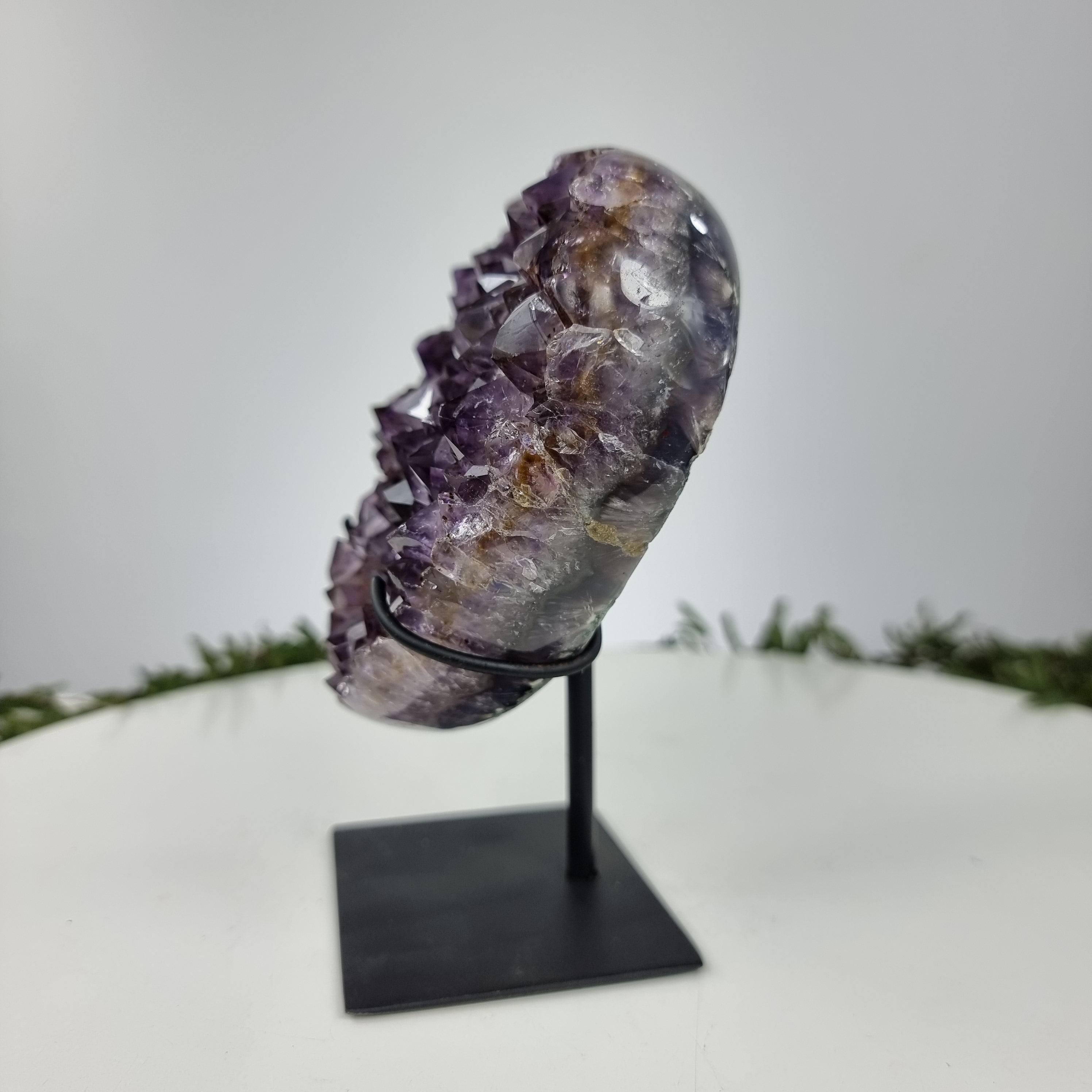 Corazón de Amatista Especial | Peso 1,45 Kgs, Altura 18 cm | Energía, Belleza y Sofisticación