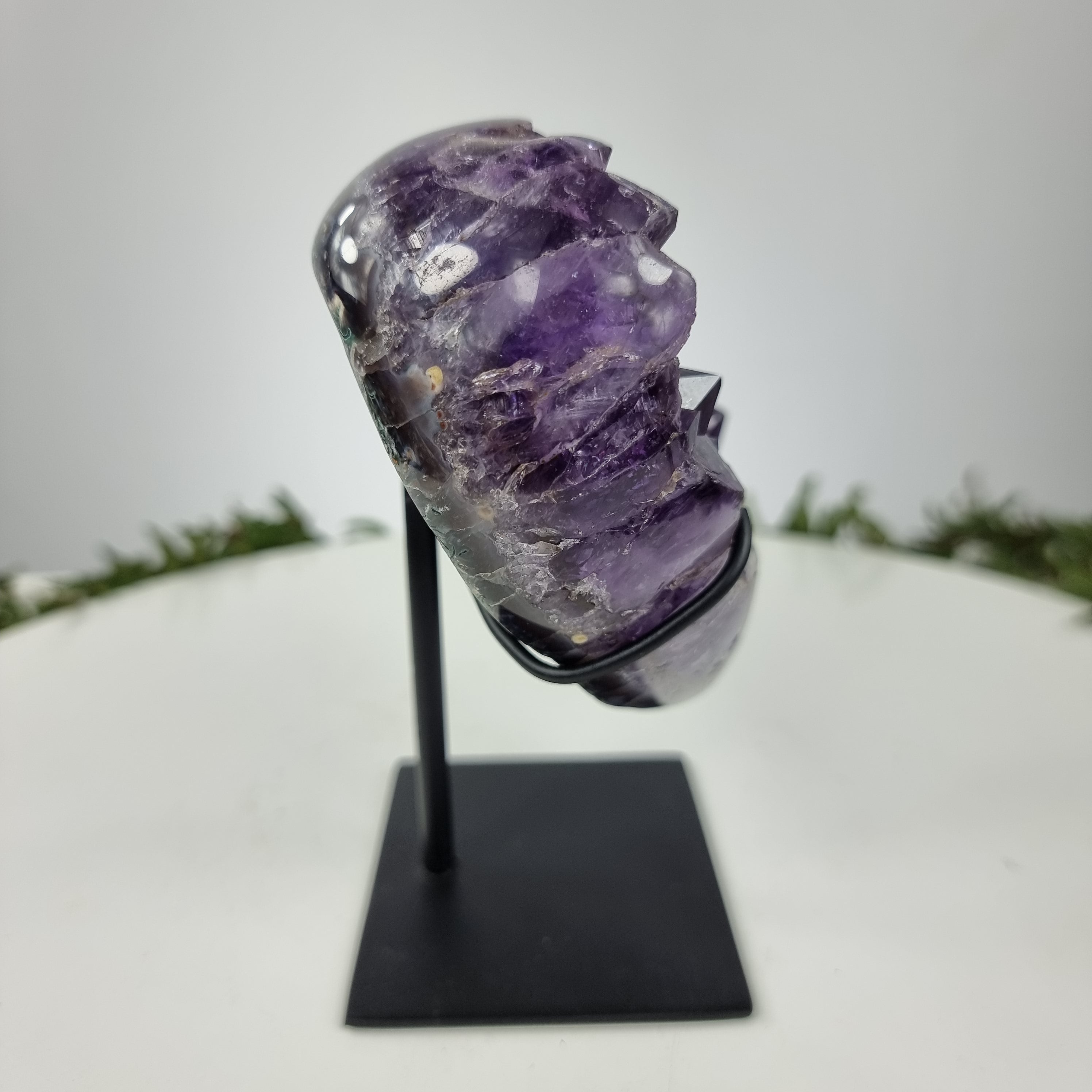 Special Amethyst Heart | Weight 1.15 Kgs, Height 16 cm | Energy, Beauty and Sophistication