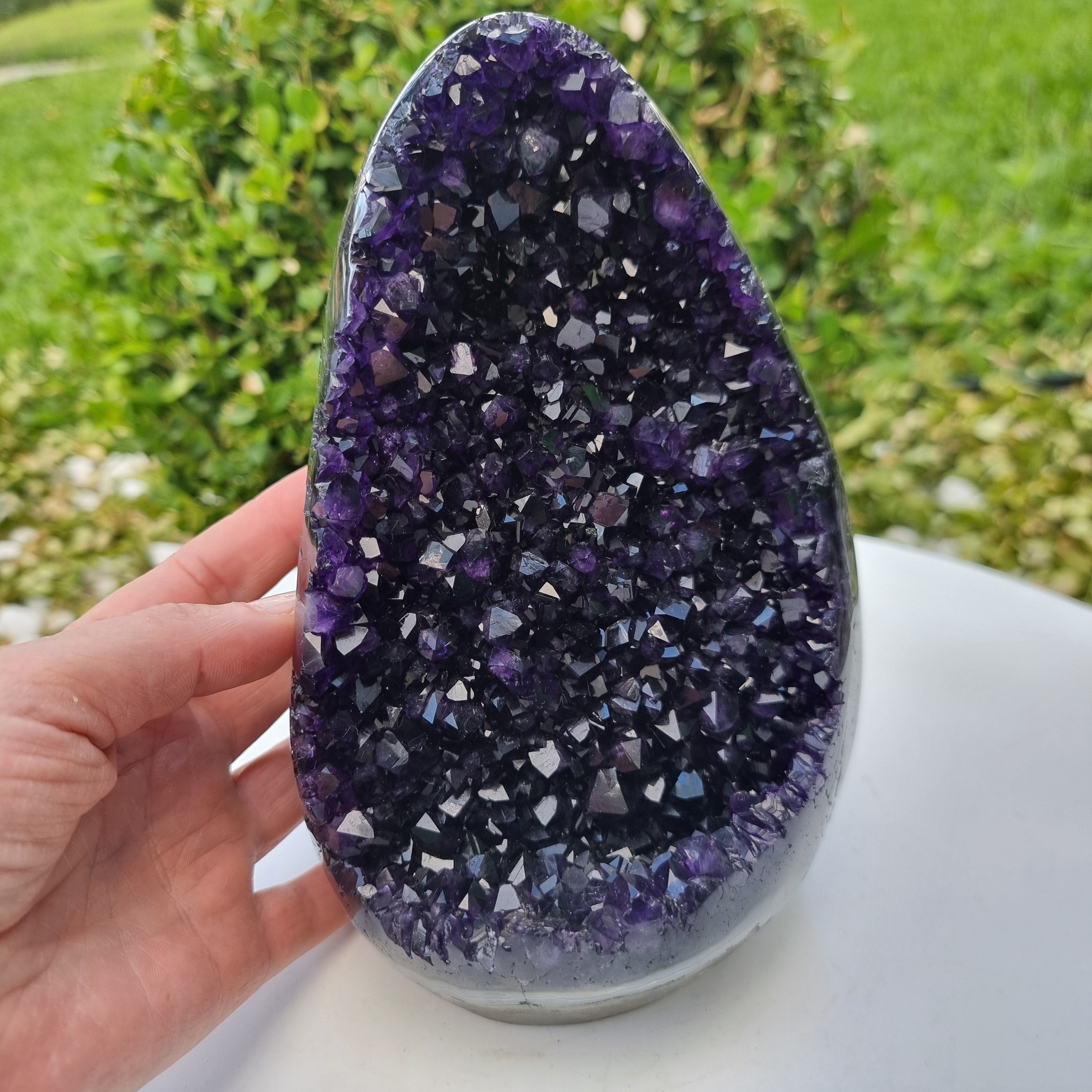 Purple Amethyst Super Special | Weight 3.00 Kgs, Height 20 cm | Energy, Beauty, and Sophistication