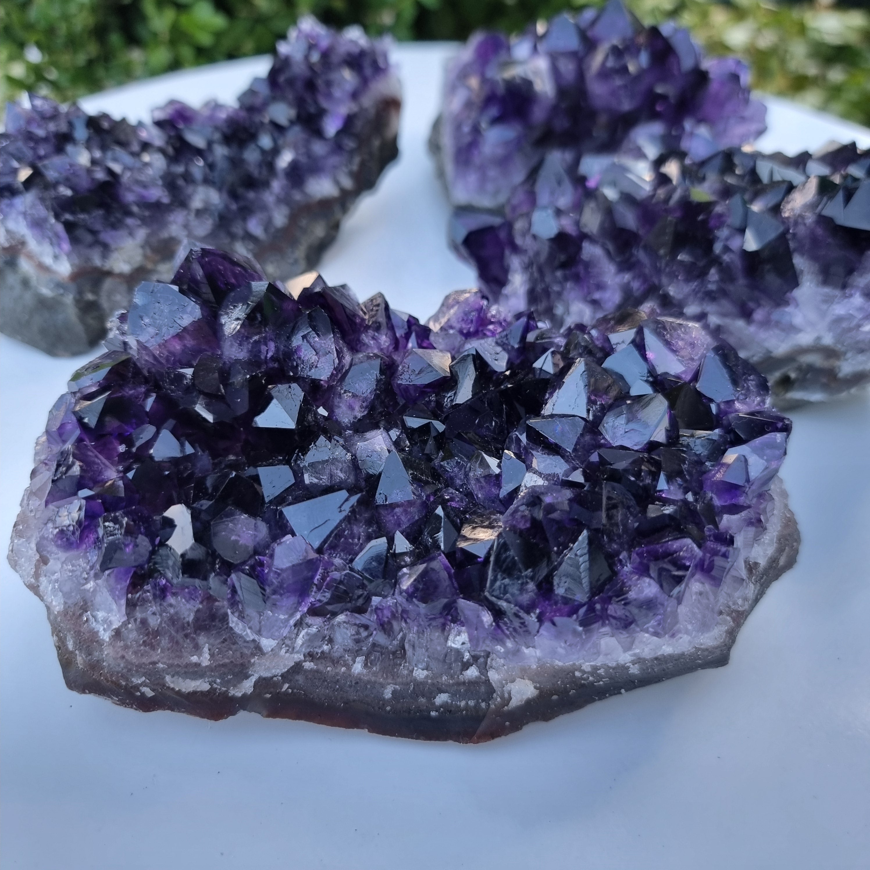 Super Purple Amethyst Geodes | Weight 1.70 Kgs, Length 18 cm | Energy, Beauty and Sophistication