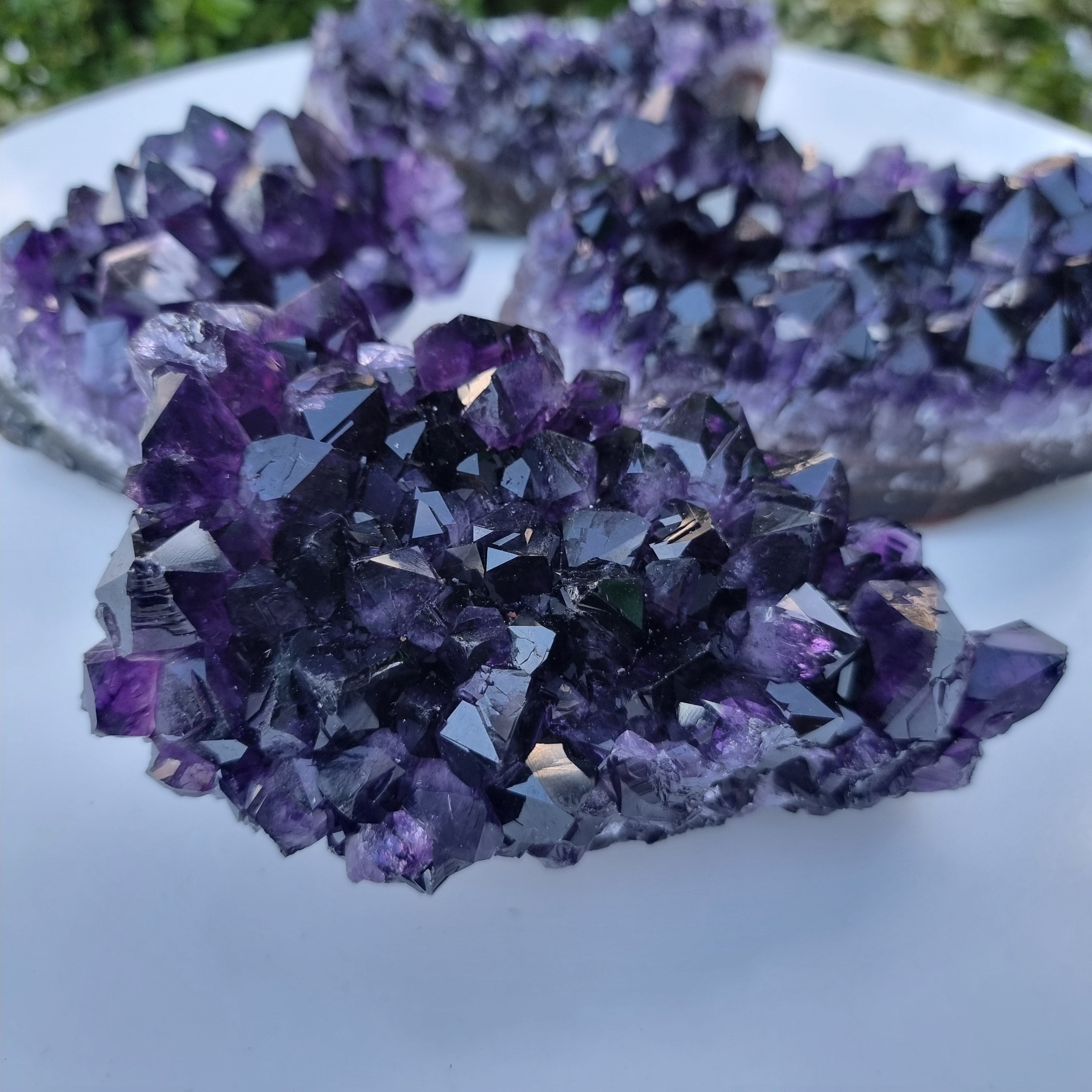 Super Purple Amethyst Geodes | Weight 1.70 Kgs, Length 18 cm | Energy, Beauty and Sophistication