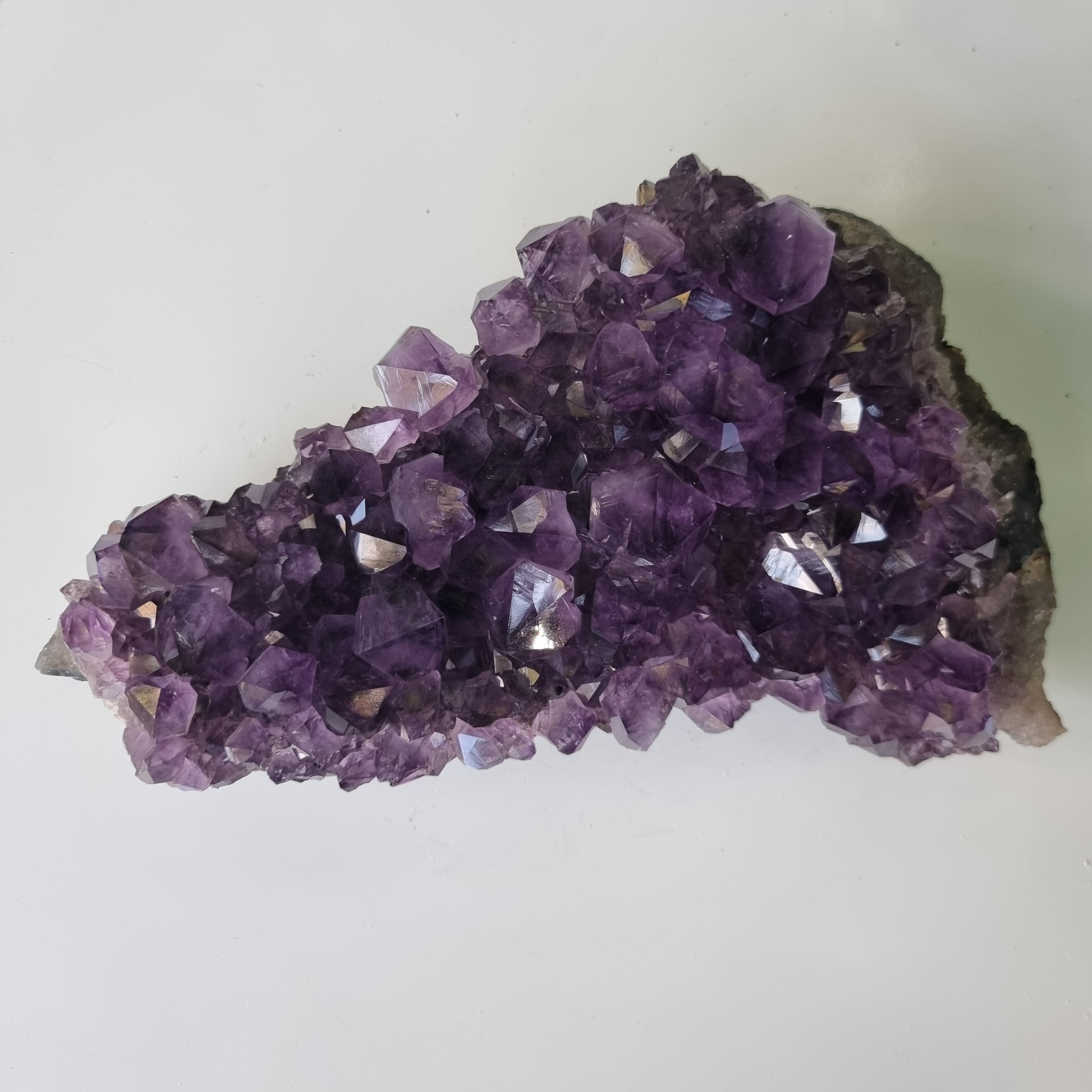 Super Purple Amethyst Geodes | Weight 1.90 Kgs, Length 20 cm | Energy, Beauty, and Sophistication