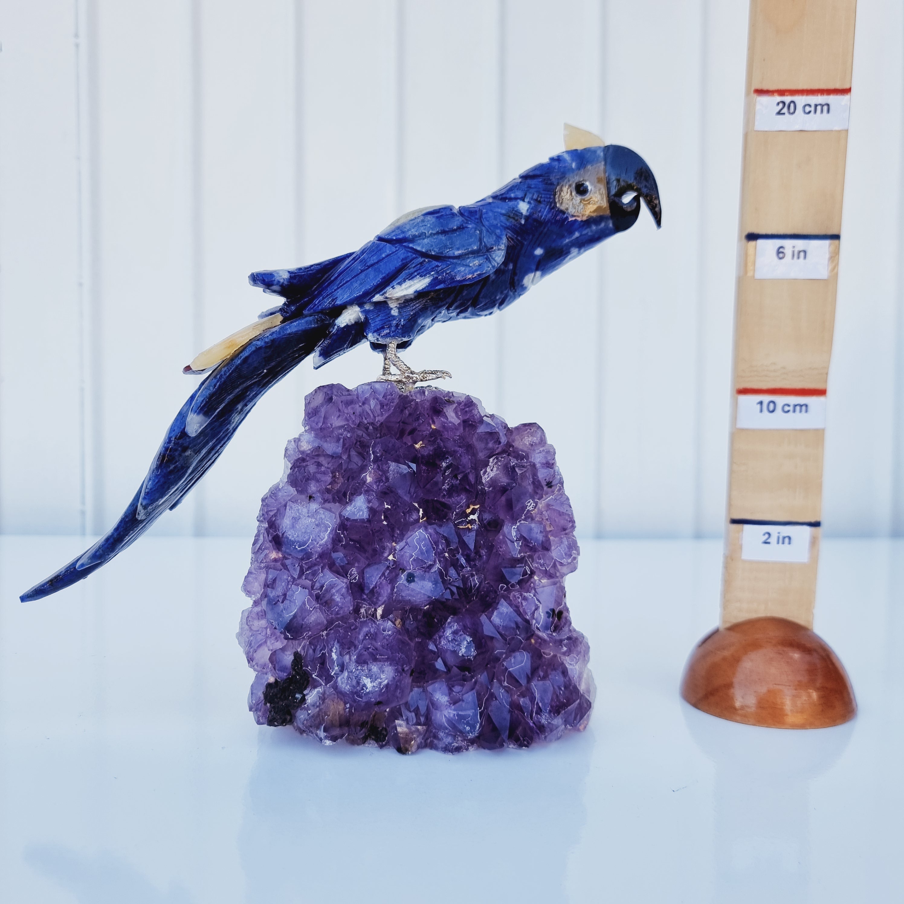 Special Natural SODALITE Bird | Weight 2.00 Kgs, Height 21 cm | Exclusive, Energy and Beauty