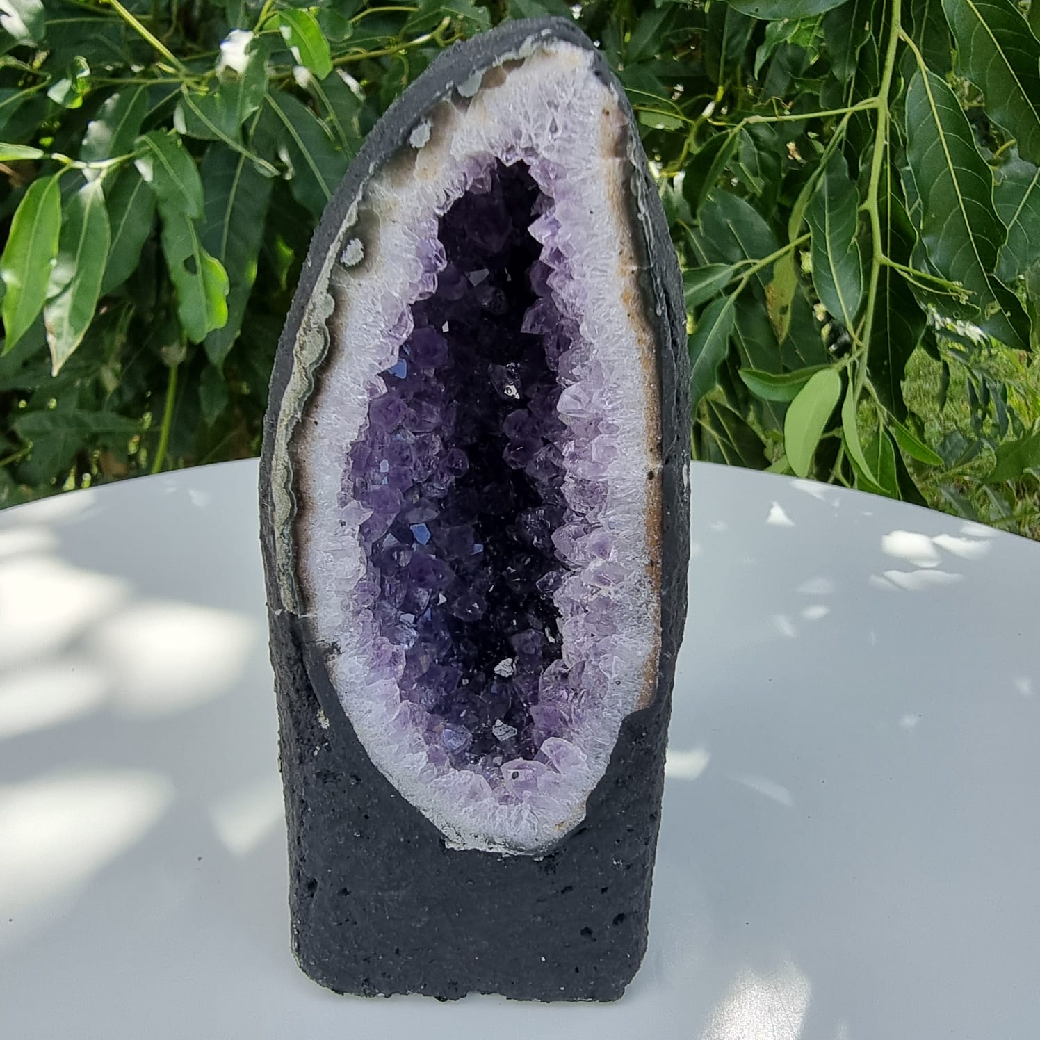 Chapel in Raw Druzy Amethyst - Amethyst Geode 1.10 Kgs, Super Special - Choose your Model