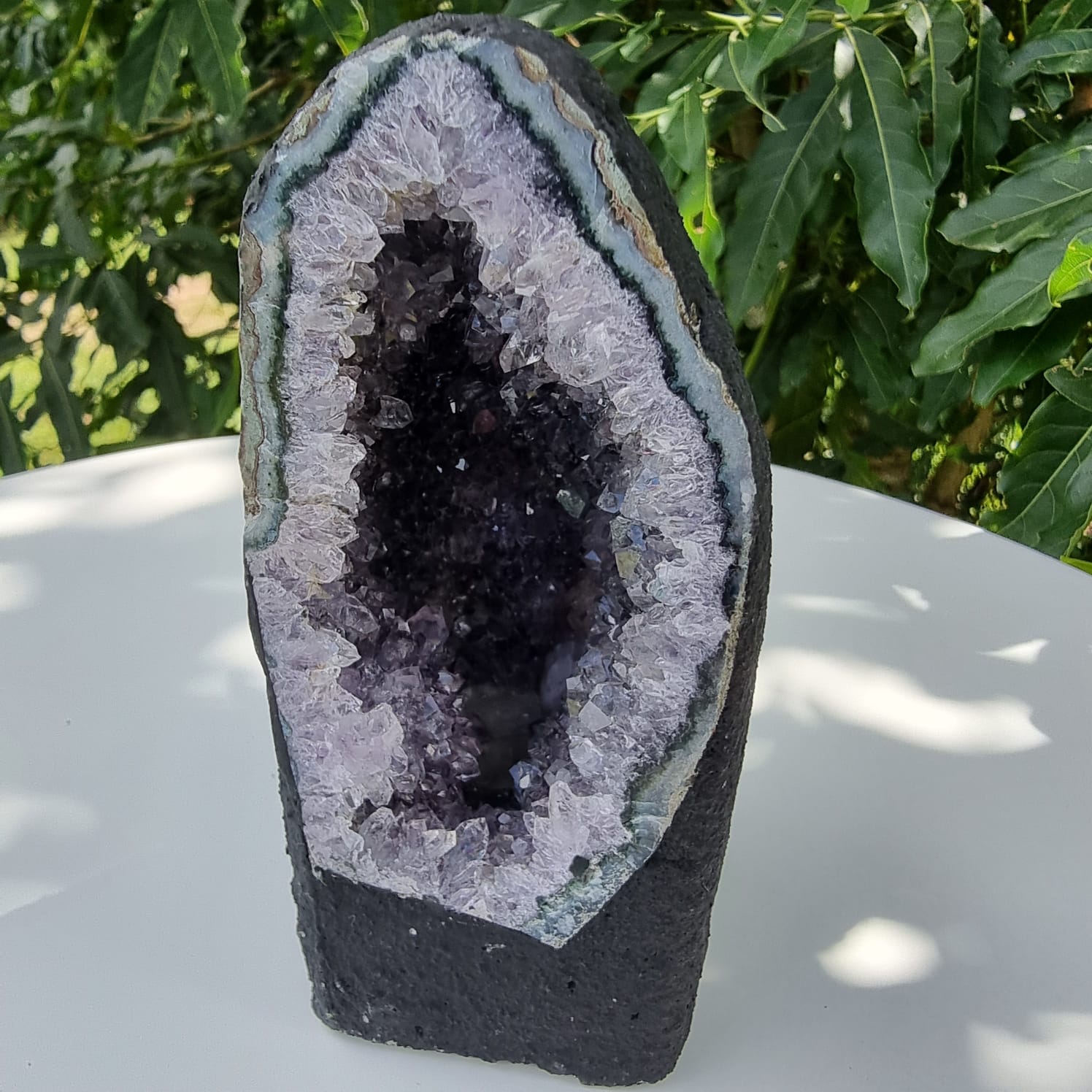 Chapel in Raw Druzy Amethyst - Amethyst Geode 1.10 Kgs, Super Special - Choose your Model