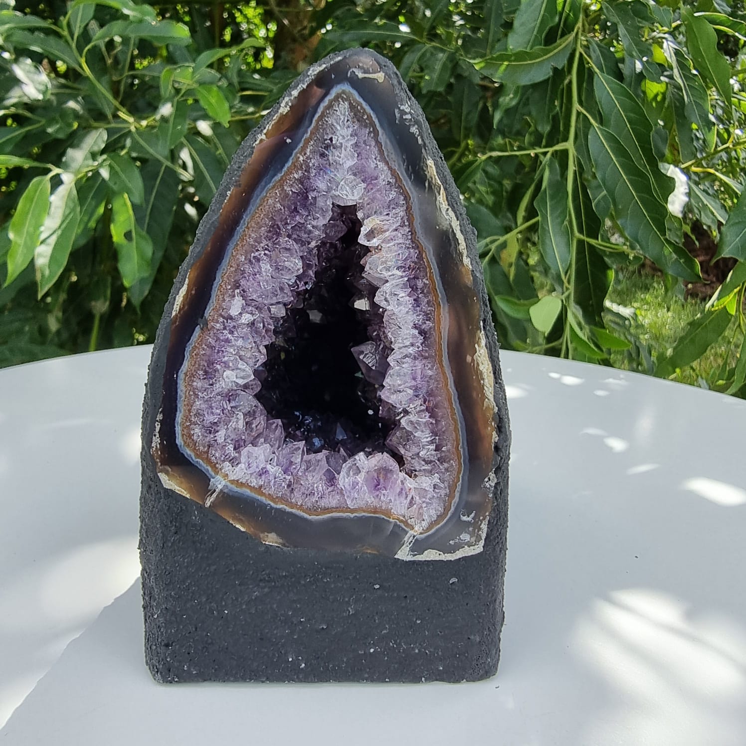 Chapel in Raw Druzy Amethyst - Amethyst Geode 1.10 Kgs, Super Special - Choose your Model