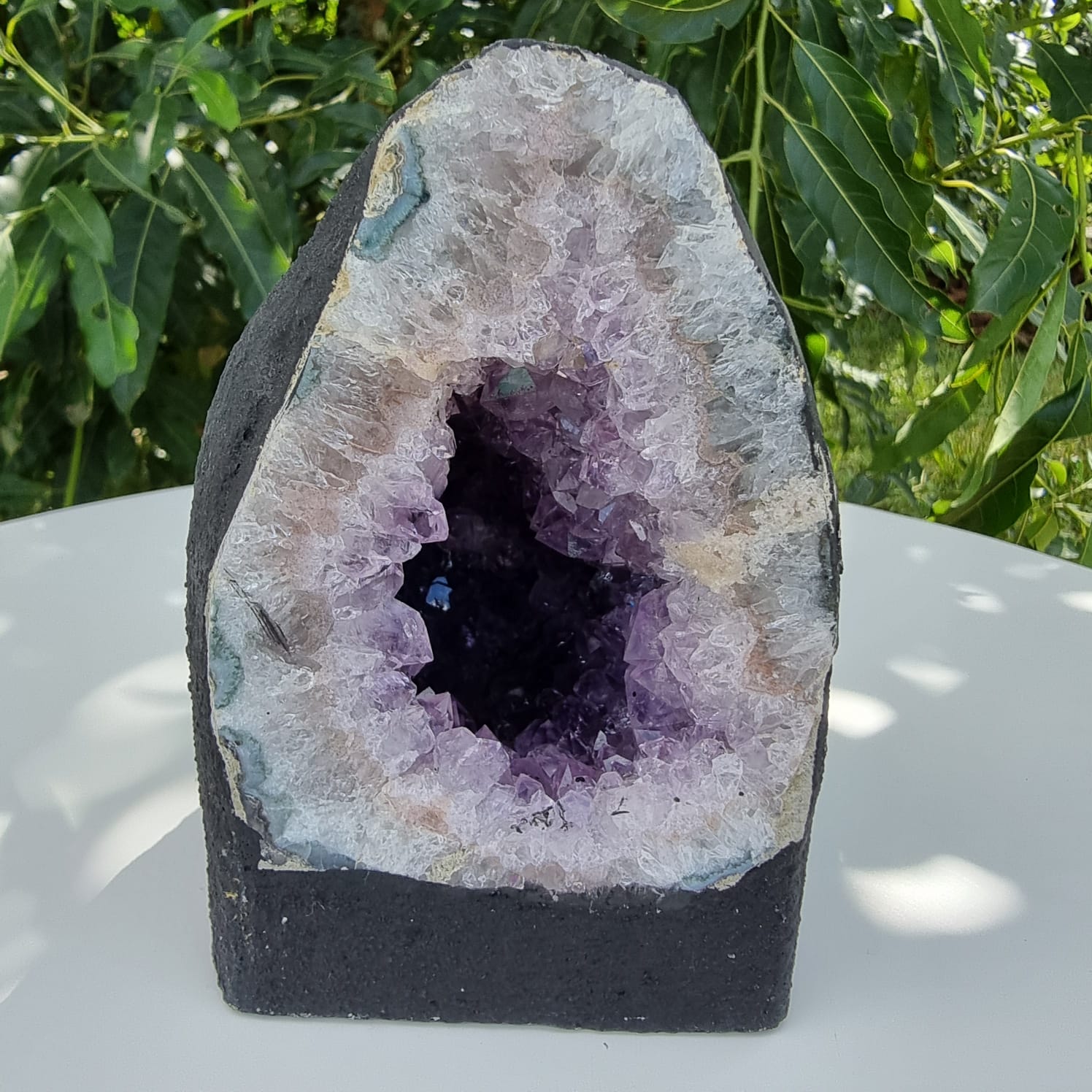 Chapel in Raw Druzy Amethyst - Amethyst Geode 1.10 Kgs, Super Special - Choose your Model