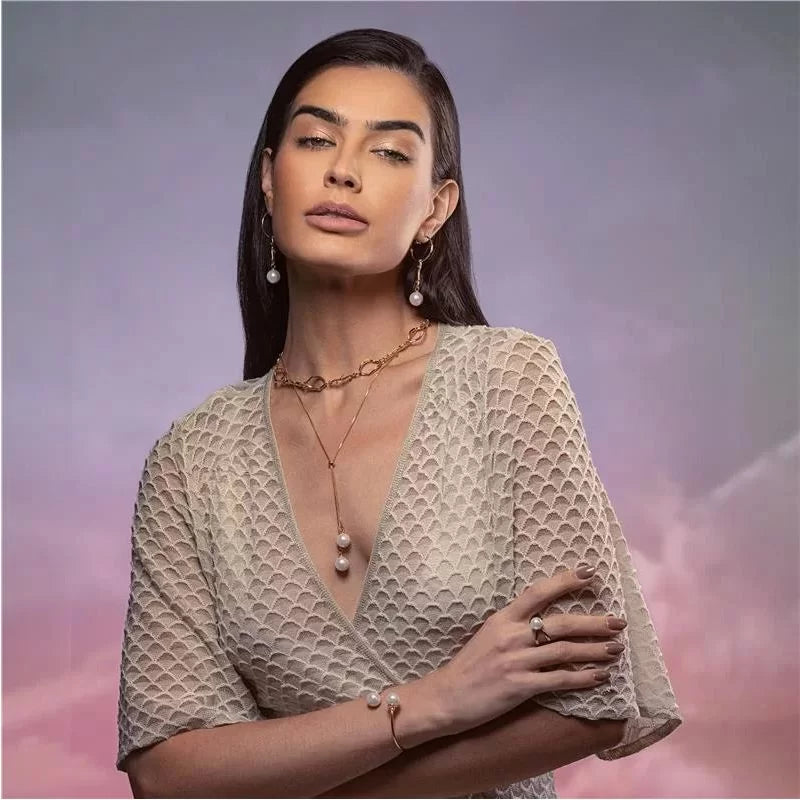 Pearl Gold Plated Necklace