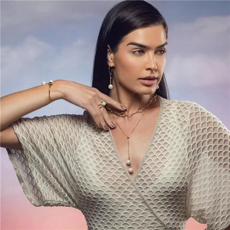 Pearl Gold Plated Necklace