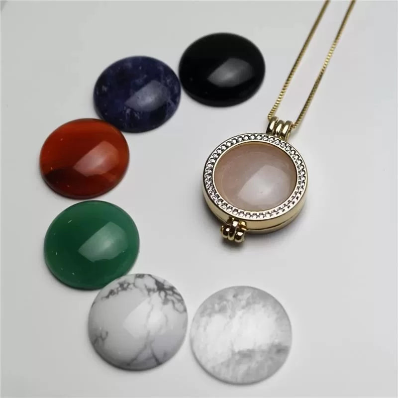 Reliquary Necklace - Locket Necklace Jewelry