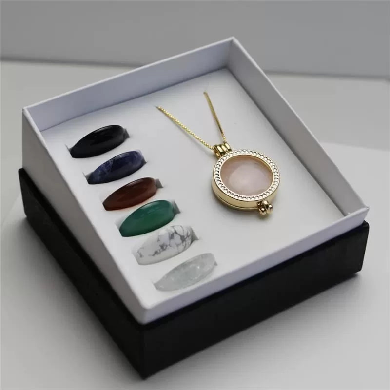 Reliquary Necklace - Locket Necklace Jewelry