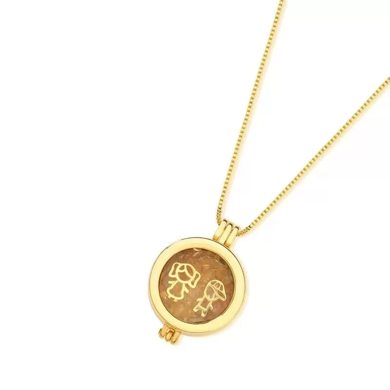 Gemstone Gold Plated Pendant