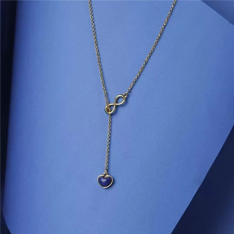 Gold-plated semi-precious stone pendant