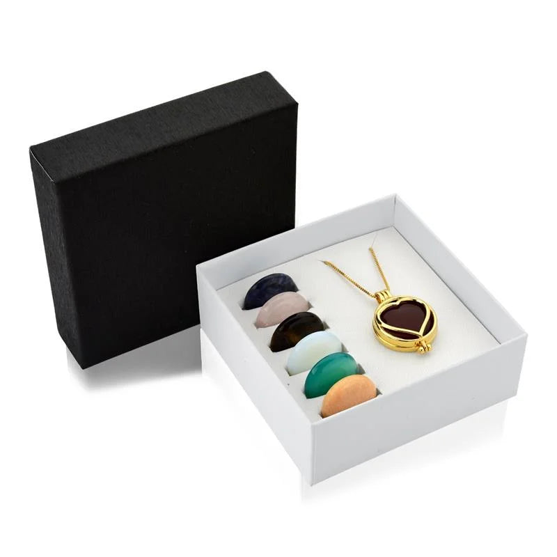 Gold-plated Locket Necklace