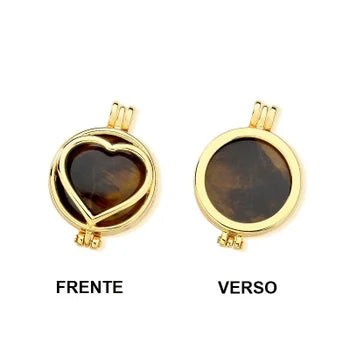 Gold-plated Locket Necklace