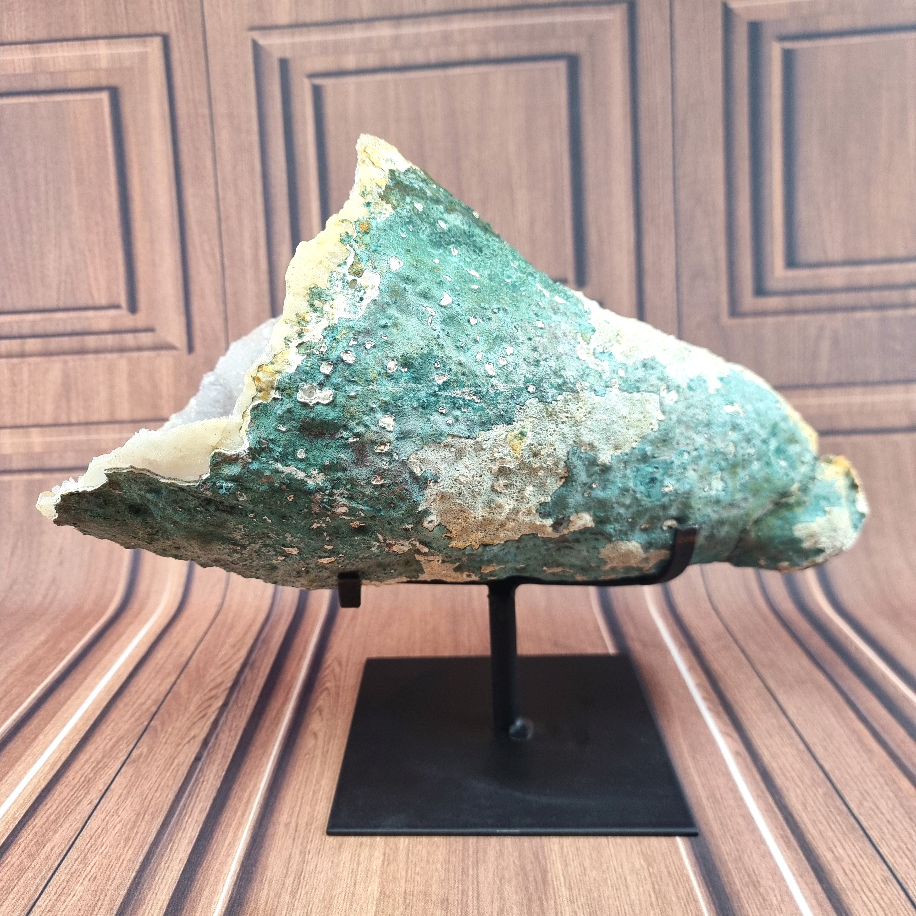 Large Crystal Cone - Exotic Crystal Cone Shape, 9.83 lbs and 10.63" - #by brcrystals