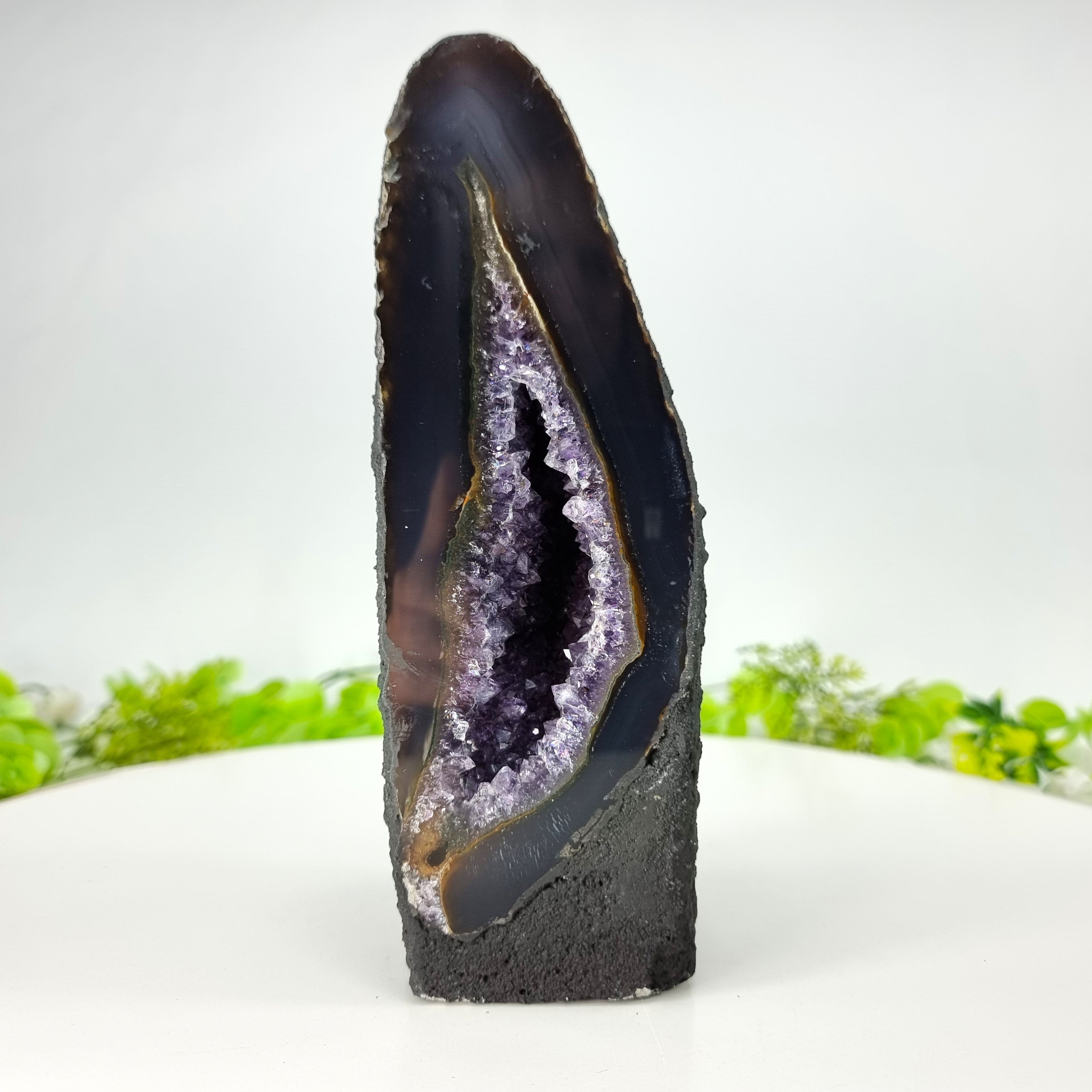 Amethyst Cathedrals - Natural Amethyst Geode - Purple Crystal Cathedral