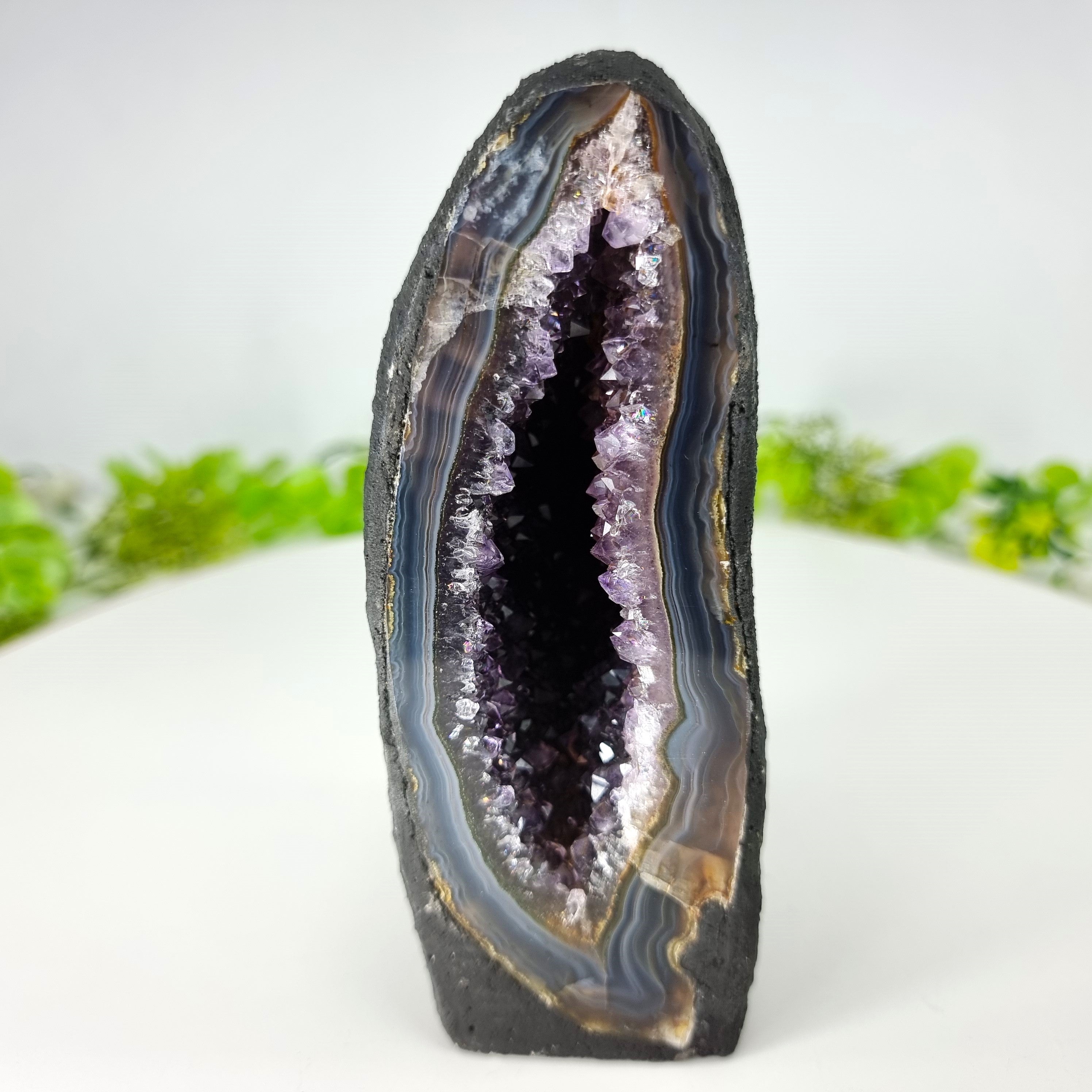 Amethyst Cathedrals - Natural Amethyst Geode - Purple Crystal Cathedral