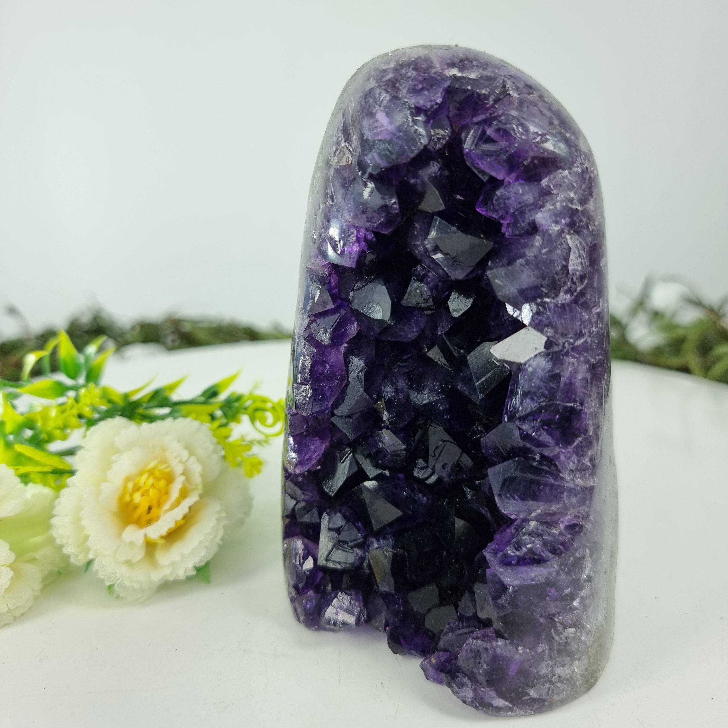 Amethyst Druse with Special Crystals weighing 0.90 kg, Energy, Beauty, and Sophistication