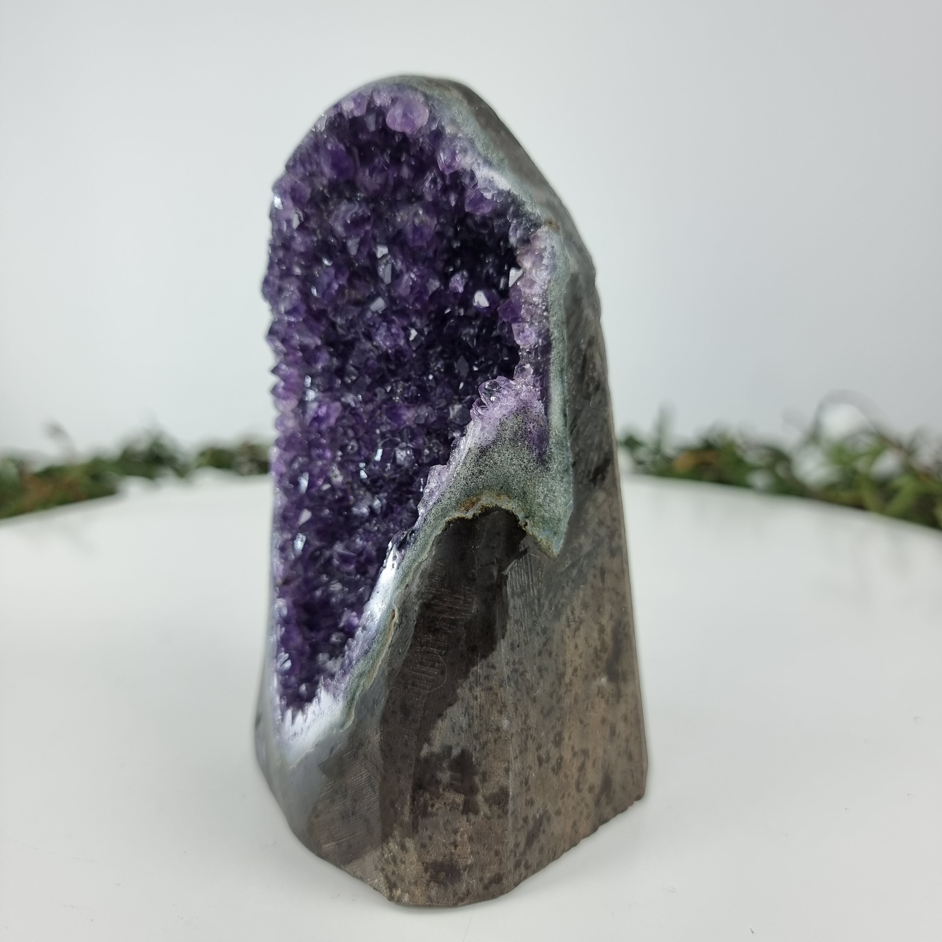 Amethyst Druse with Special Crystals weighing 0.80 Kg, Energy, Beauty, and Sophistication