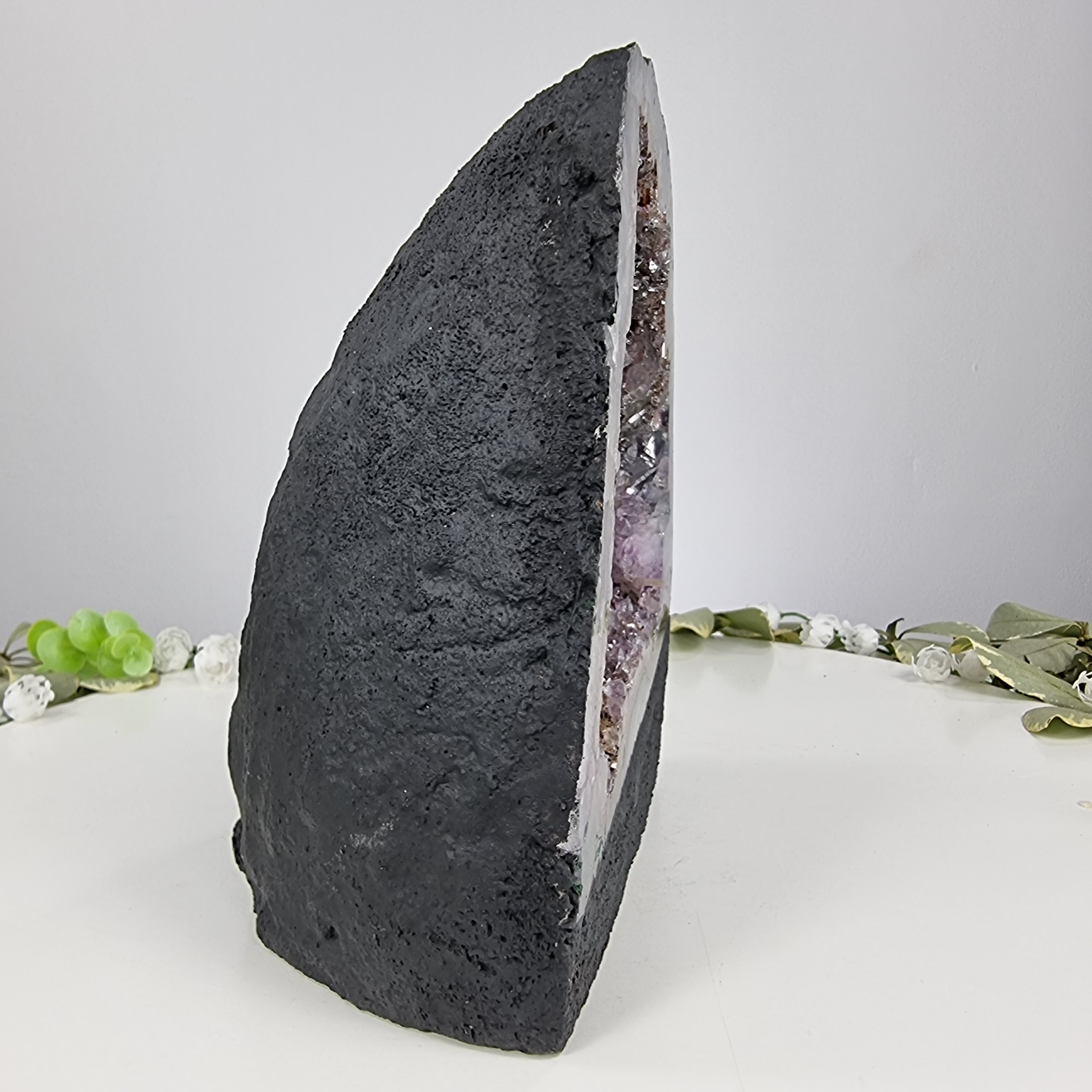 Rough Druzy Amethyst Chapel - Amethyst Geode 2.80 Kgs, Energy, Beauty and Sophistication