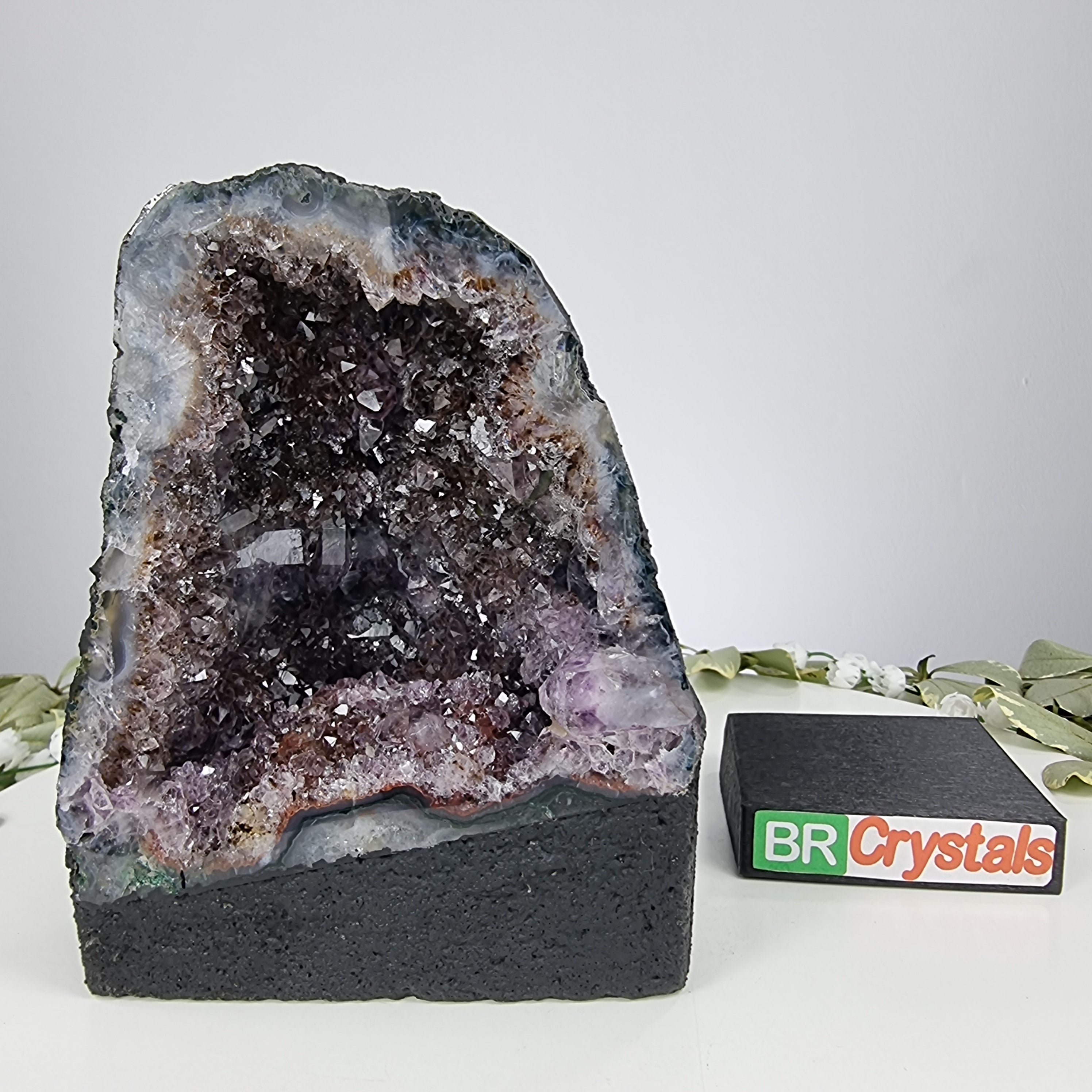 Rough Druzy Amethyst Chapel - Amethyst Geode 2.80 Kgs, Energy, Beauty and Sophistication