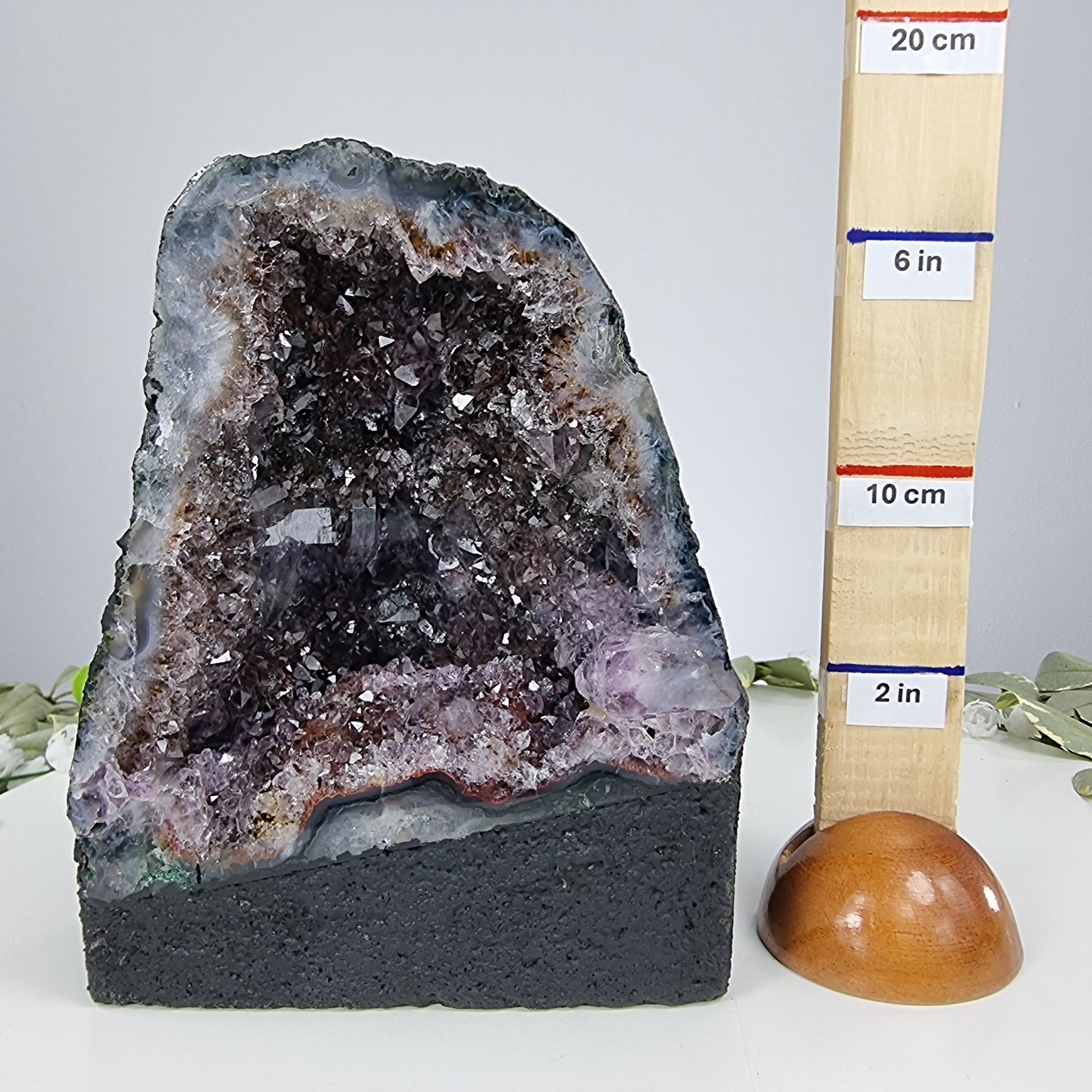 Rough Druzy Amethyst Chapel - Amethyst Geode 2.80 Kgs, Energy, Beauty and Sophistication