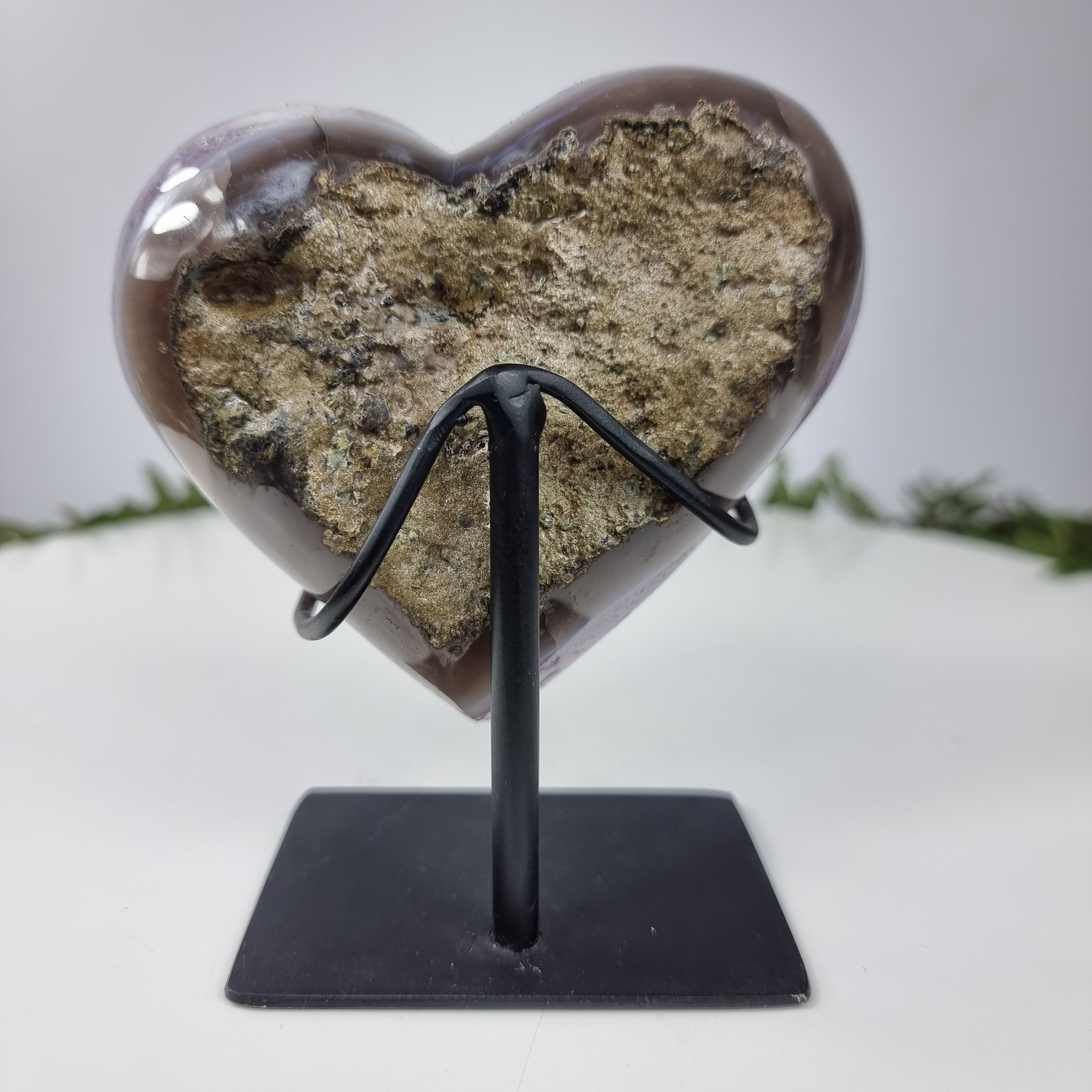 Corazón de Amatista Especial | Peso 0,760 kg, Altura 13 cm | Energía, Belleza y Sofisticación