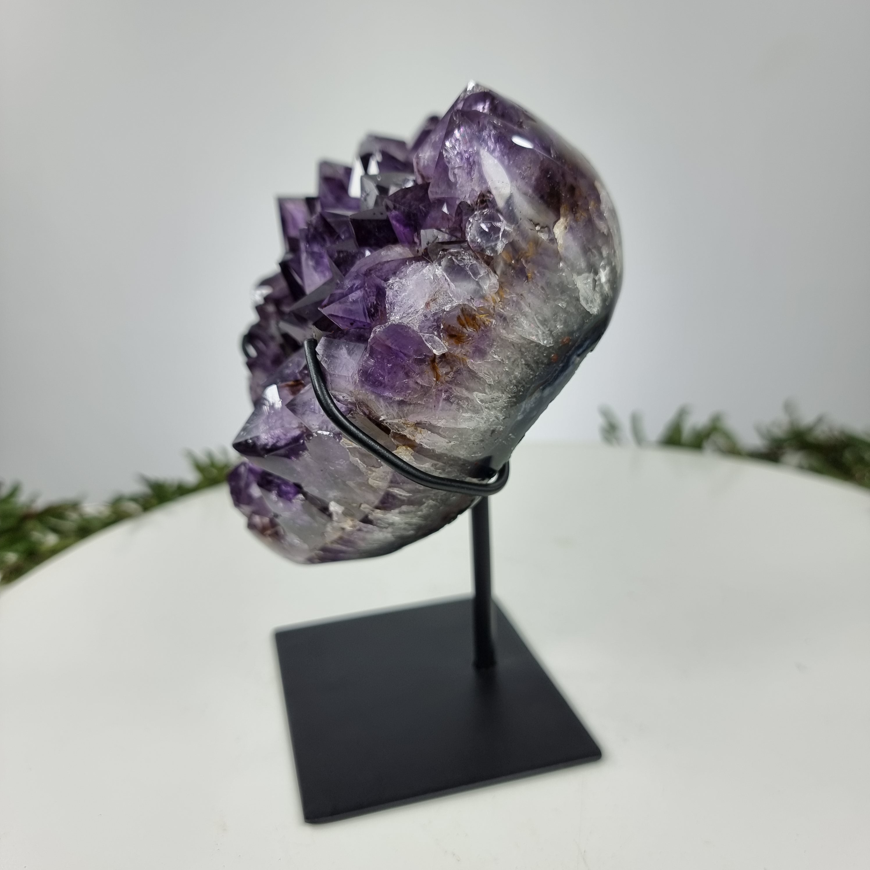 Corazón de Amatista Especial | Peso 1,88 Kgs, Altura 21 cm | Energía, Belleza y Sofisticación