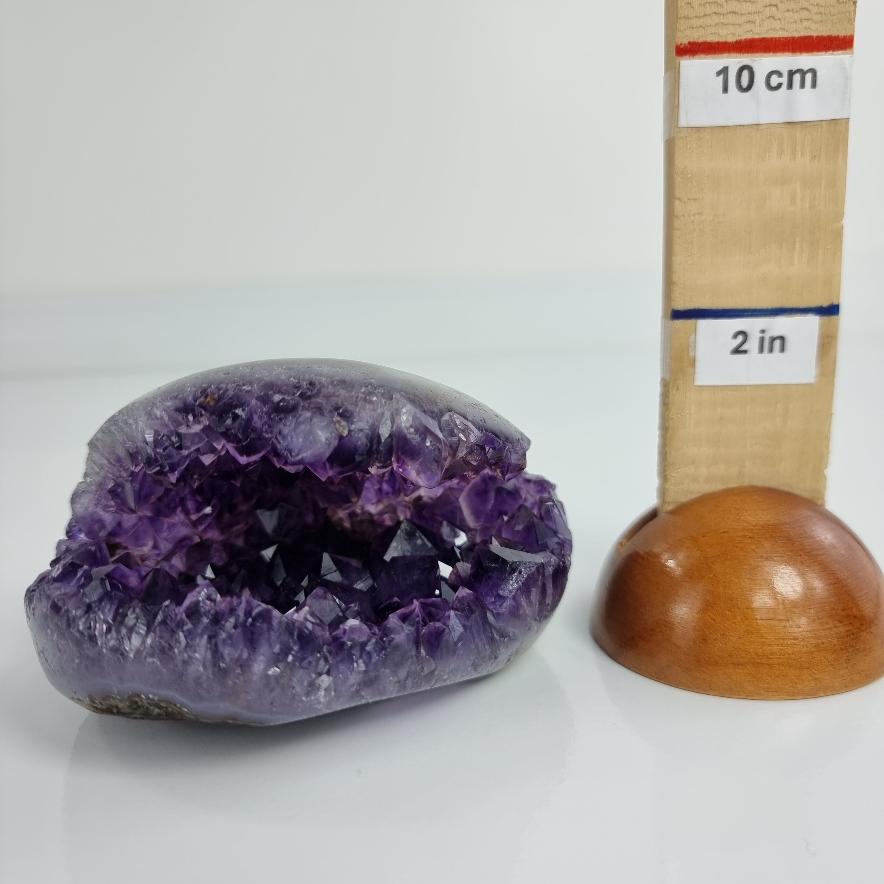 Special Amethyst Geode | Weight 0.95 Kgs, Width 11 cm | Energy, Beauty, and Sophistication