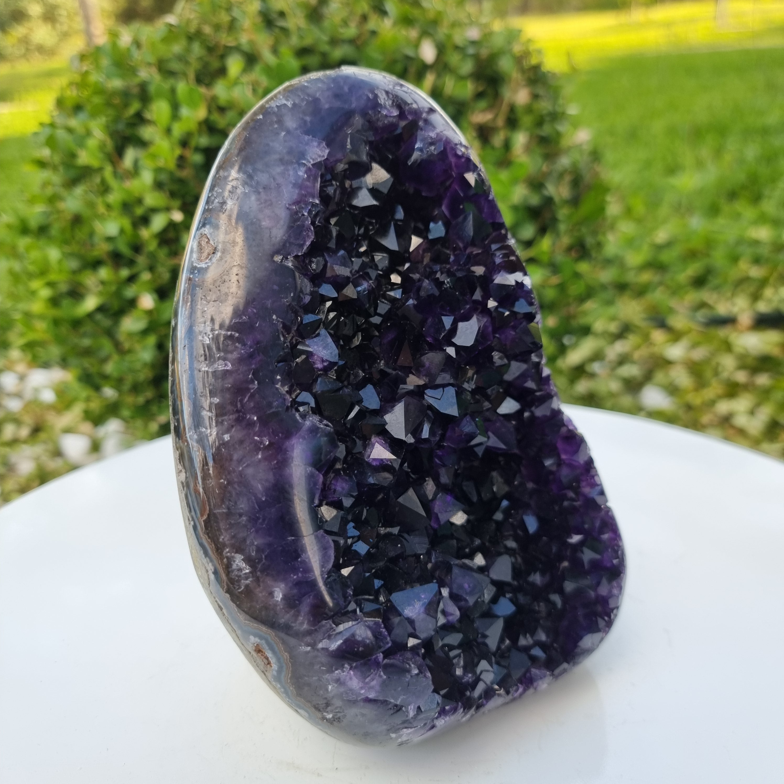 Purple Amethyst Super Special | Weight 3.00 Kgs, Height 20 cm | Energy, Beauty, and Sophistication