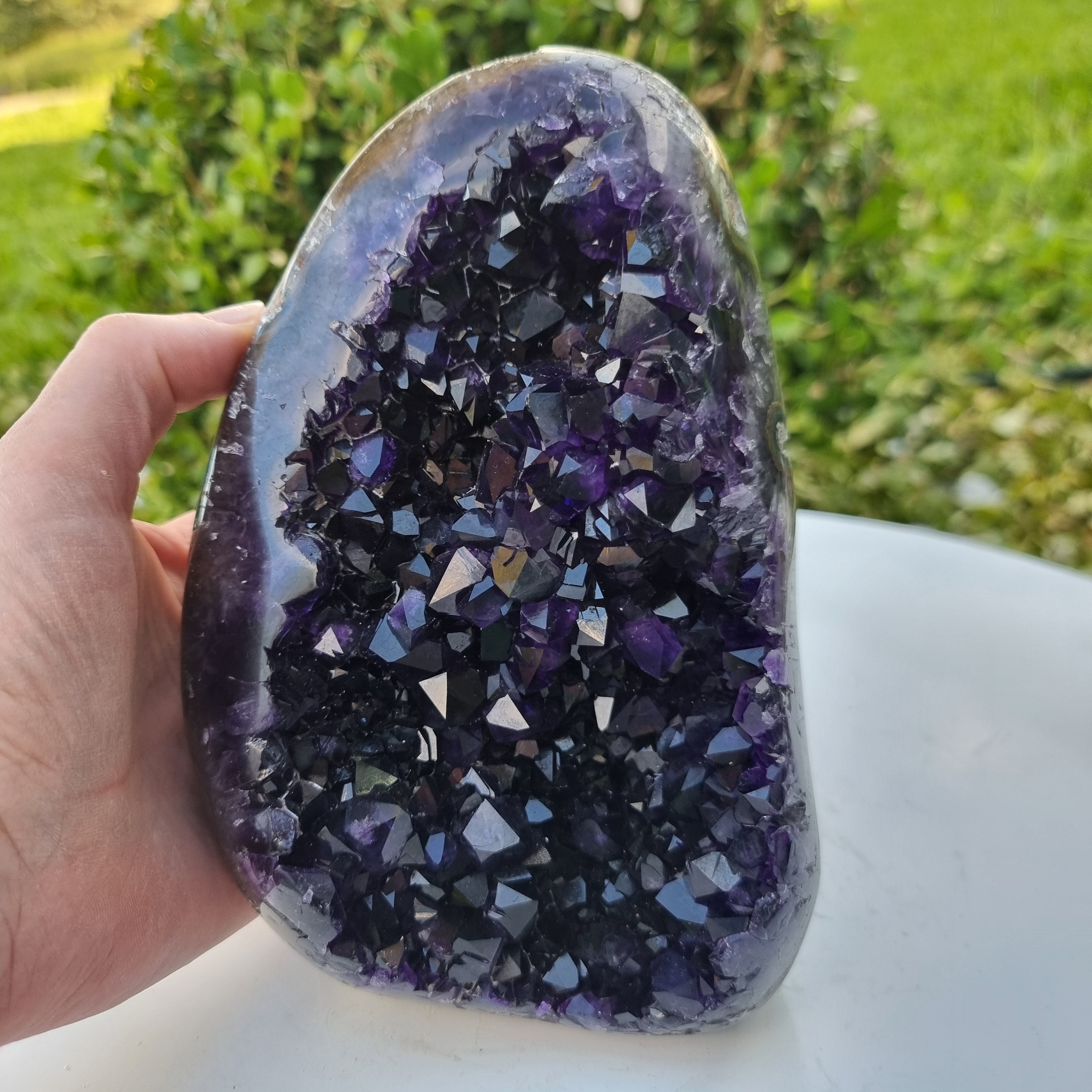Purple Amethyst Super Special | Weight 3.00 Kgs, Height 20 cm | Energy, Beauty, and Sophistication
