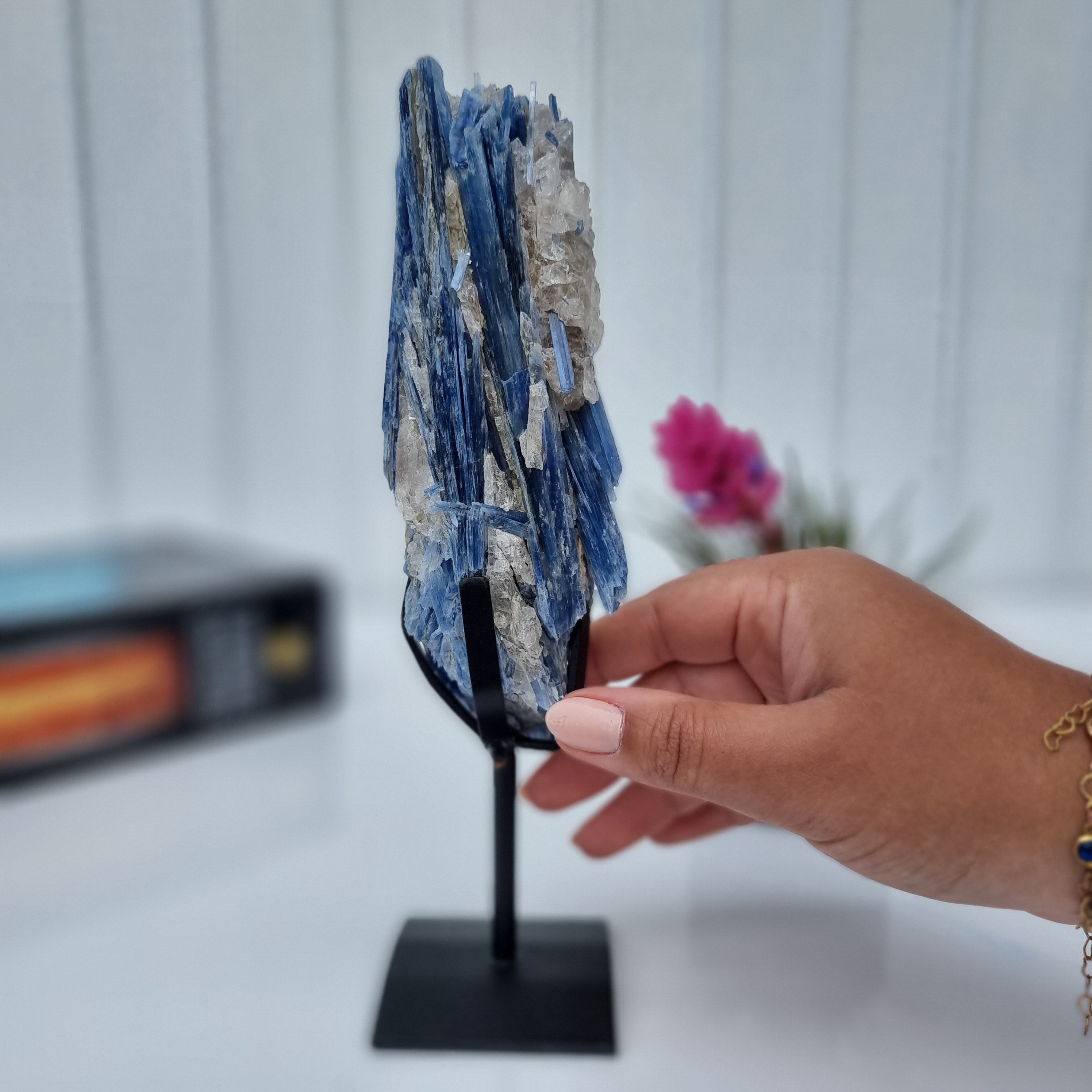 Special Natural Kyanite | Weight 0.70 Kgs, Height 24 cm | Energy, Beauty and Sophistication