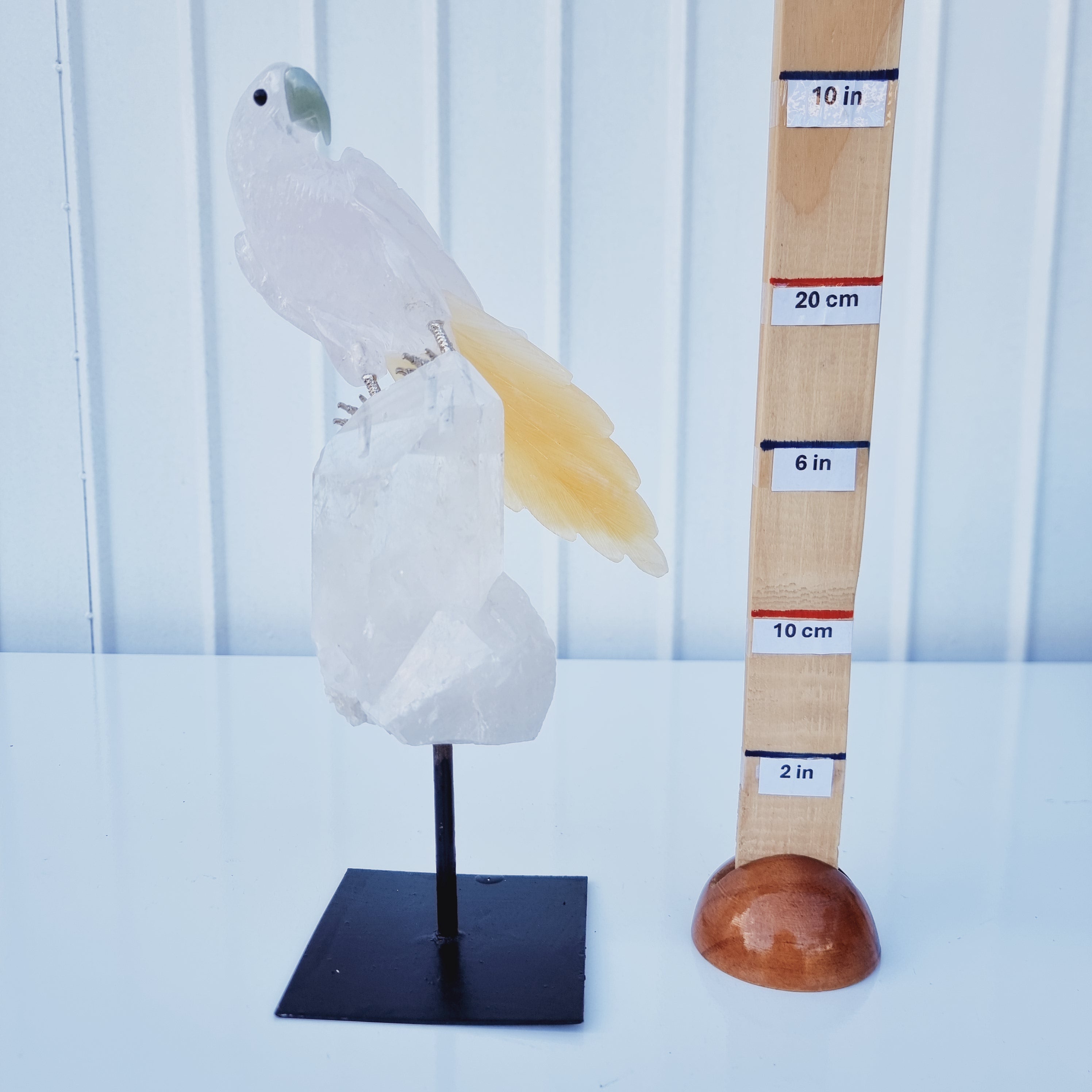 Special Natural Crystal Bird | Weight 1.20 Kgs, Height 29 cm | Exclusive, Energy and Beauty