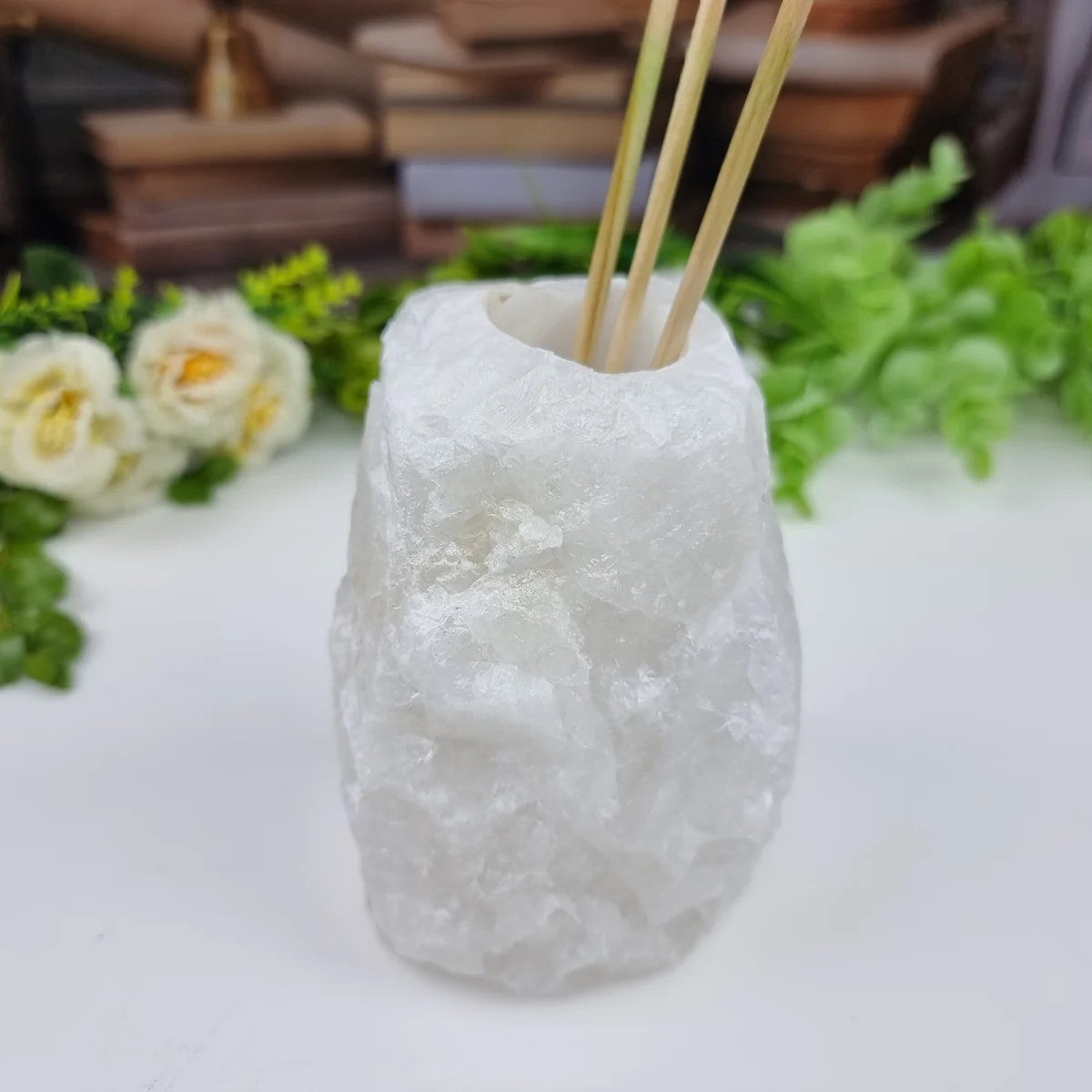 Quartz Diffuser Bottle - Rough Stone Diffuser - available in different colors